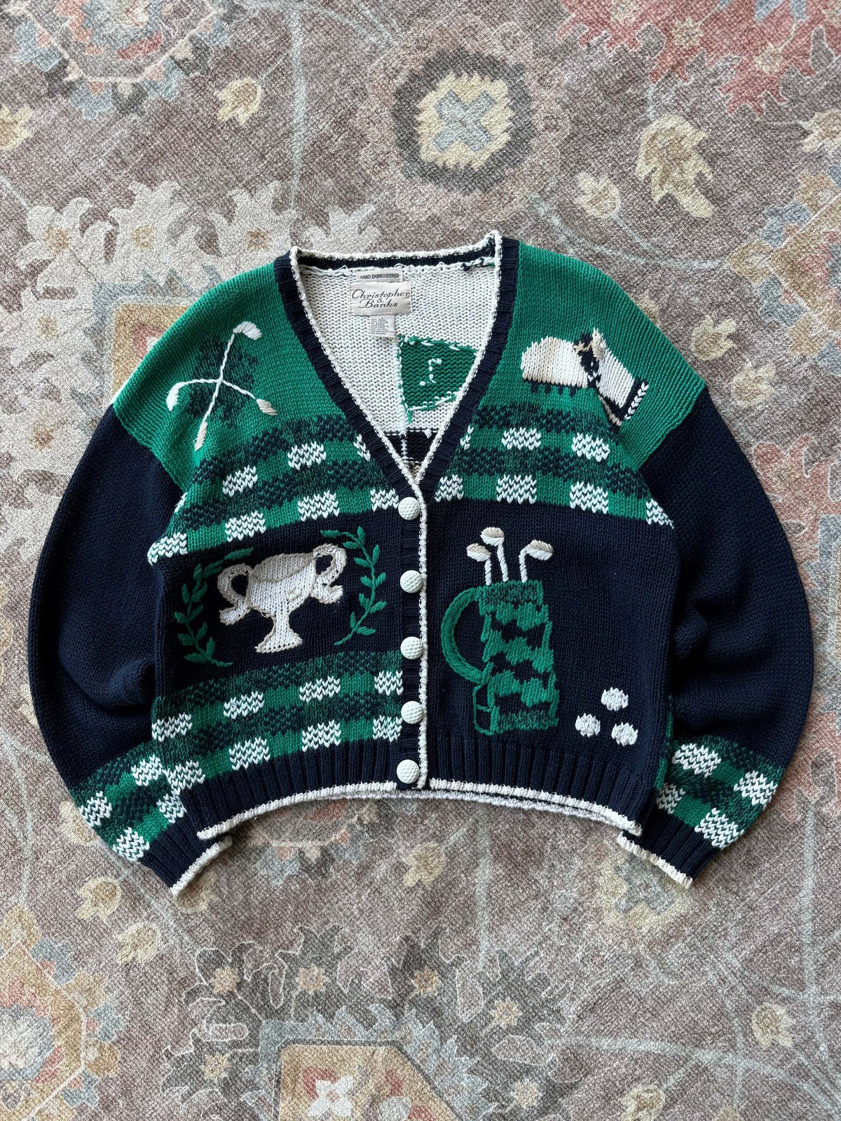 Golf Cardigan - L