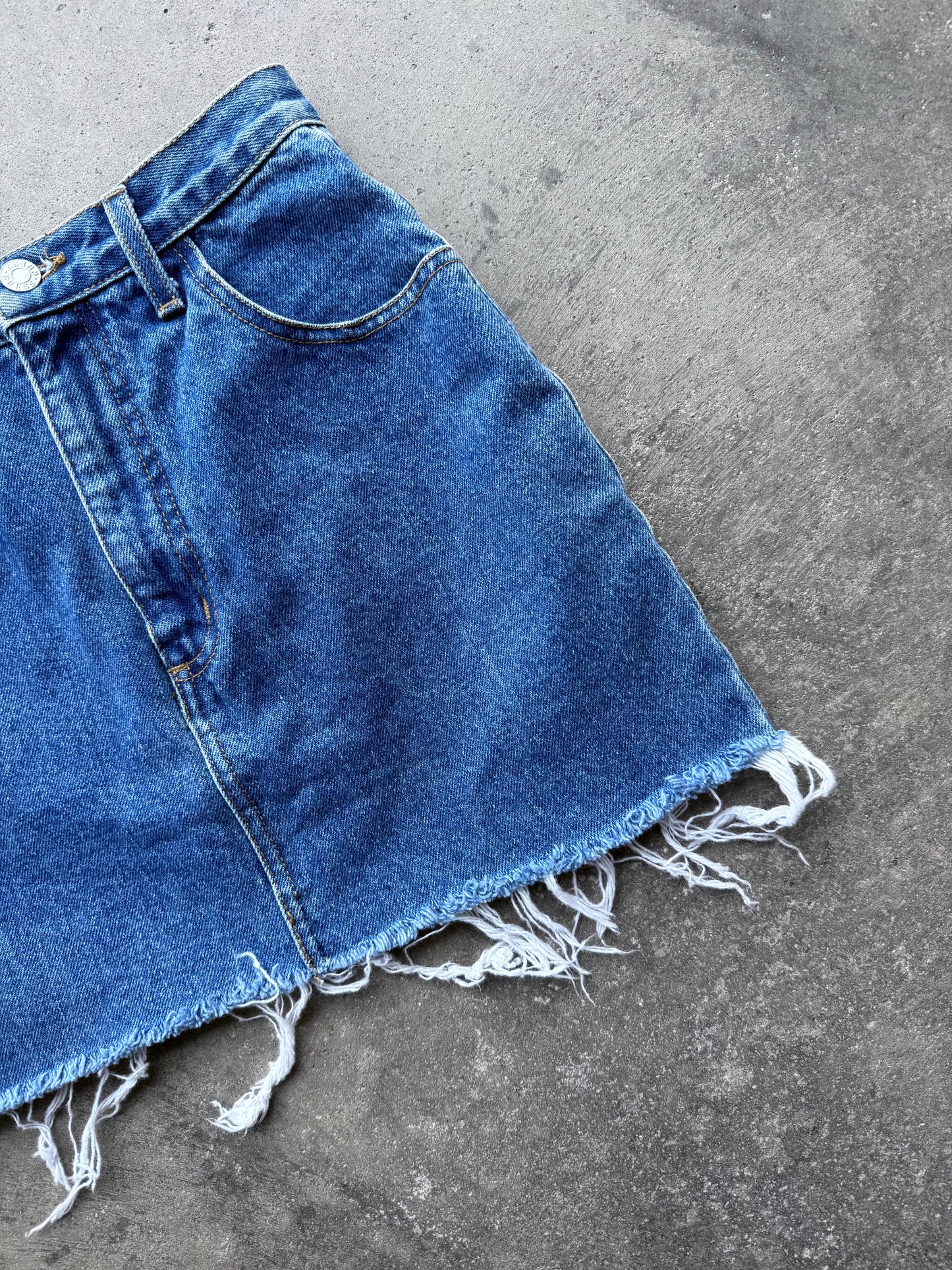 Denim Mini Skirt - 24