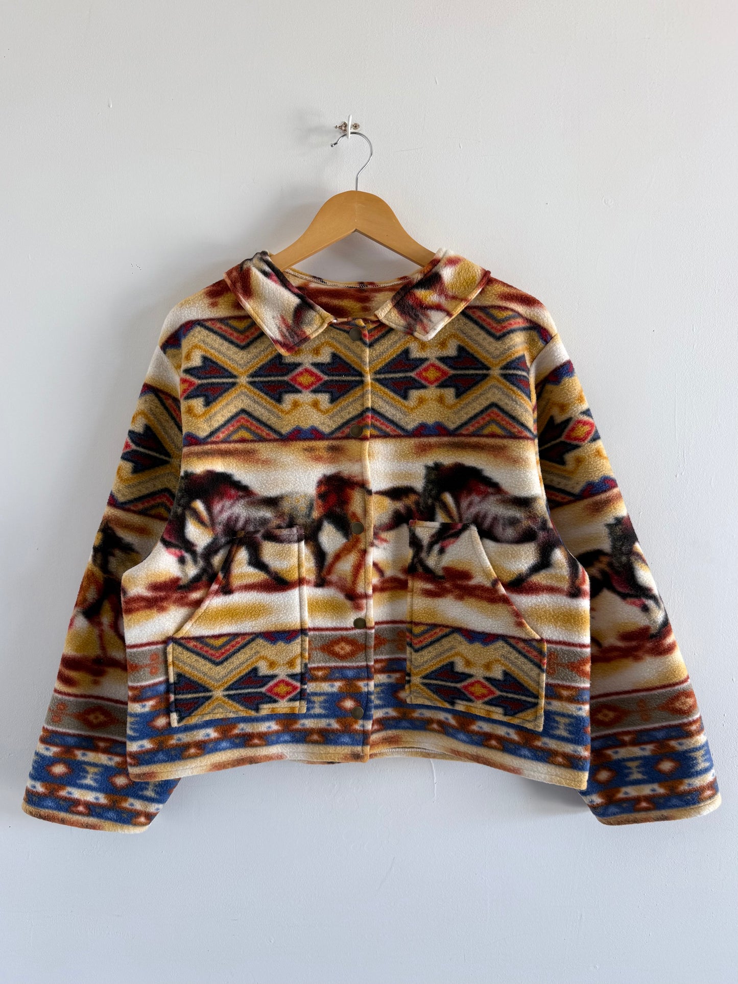 Blanket Button Snap Jacket - S