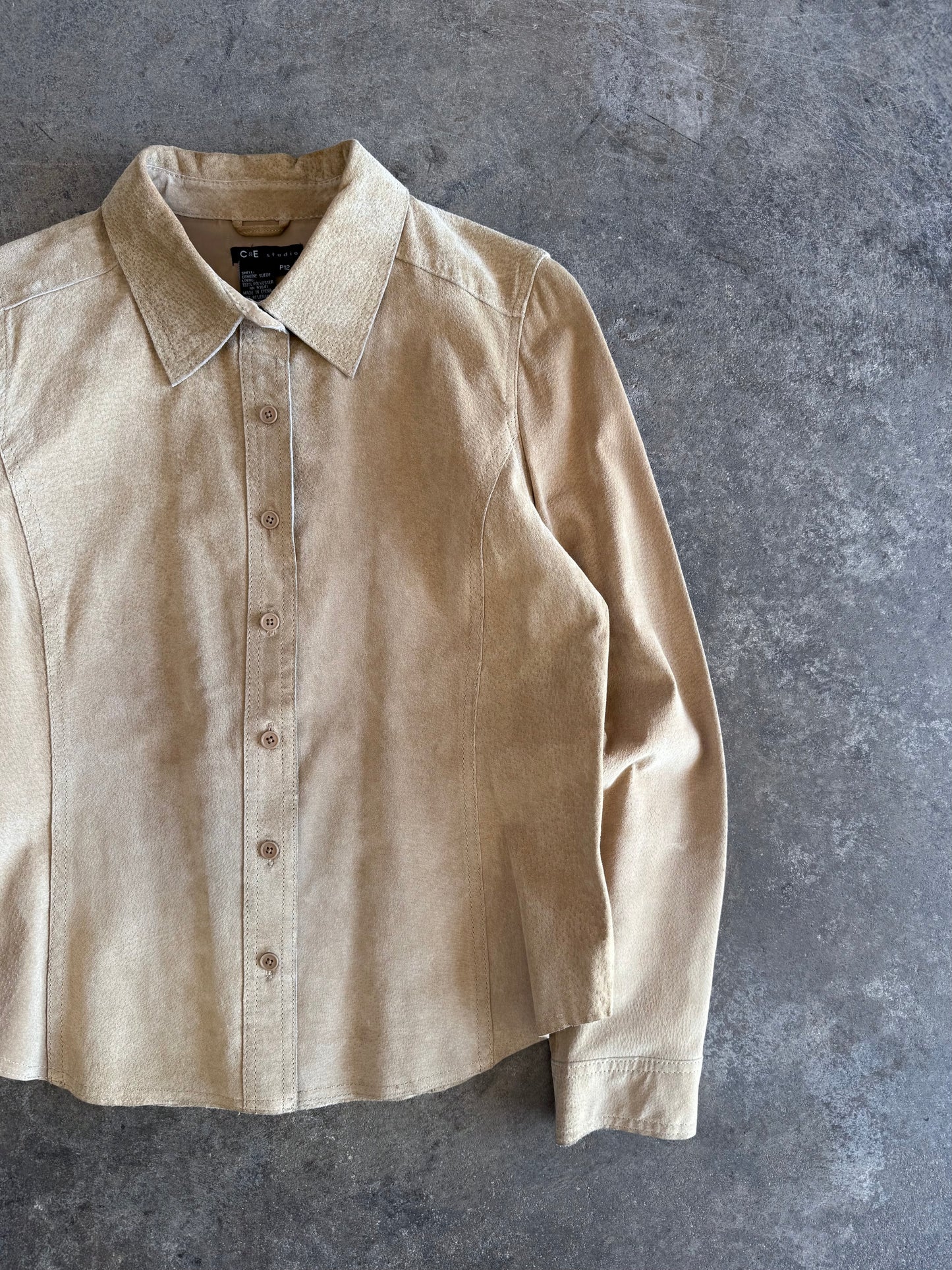 Denim Button Down - L