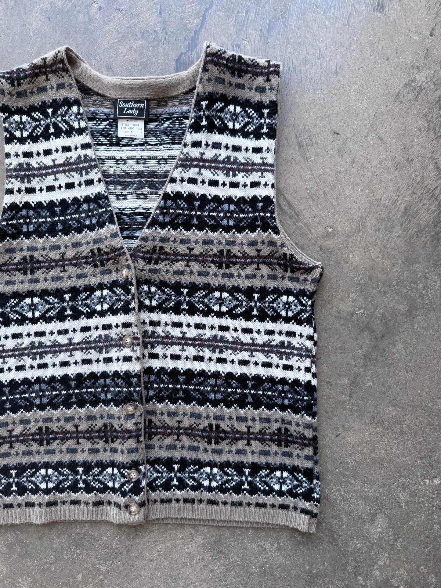 Sweater Vest - M