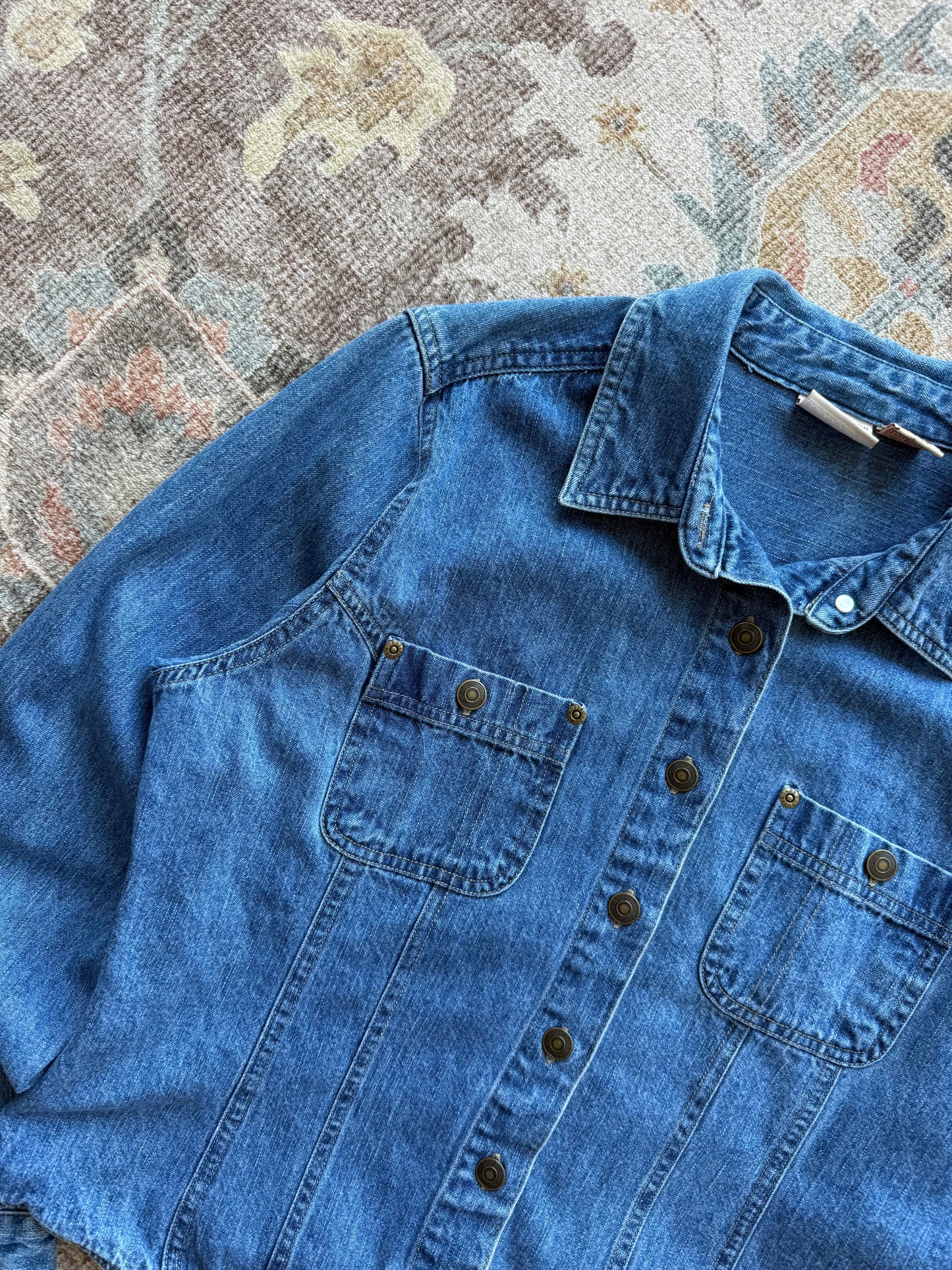 Denim Top - M