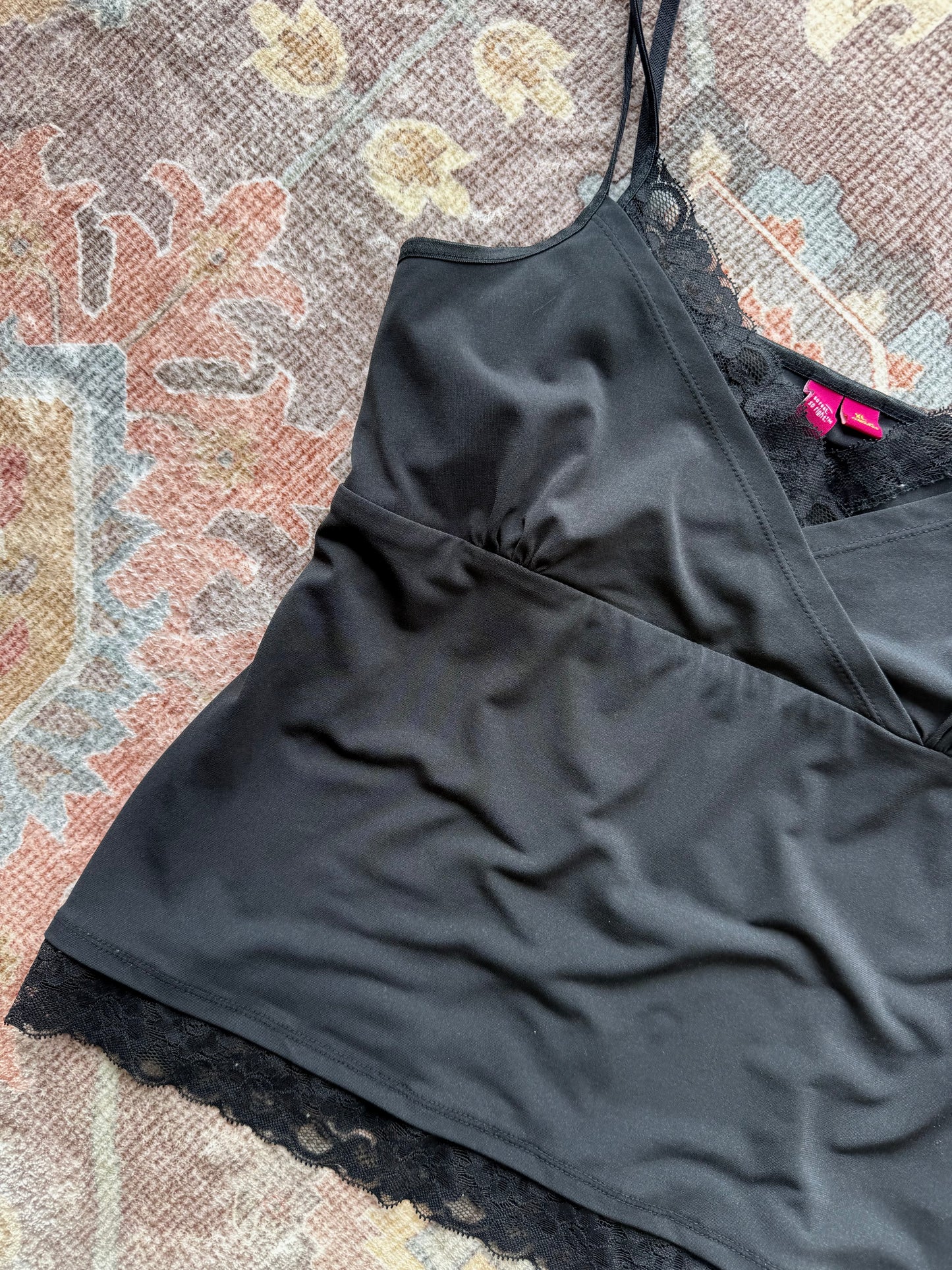 Lace Trim Tank - XL