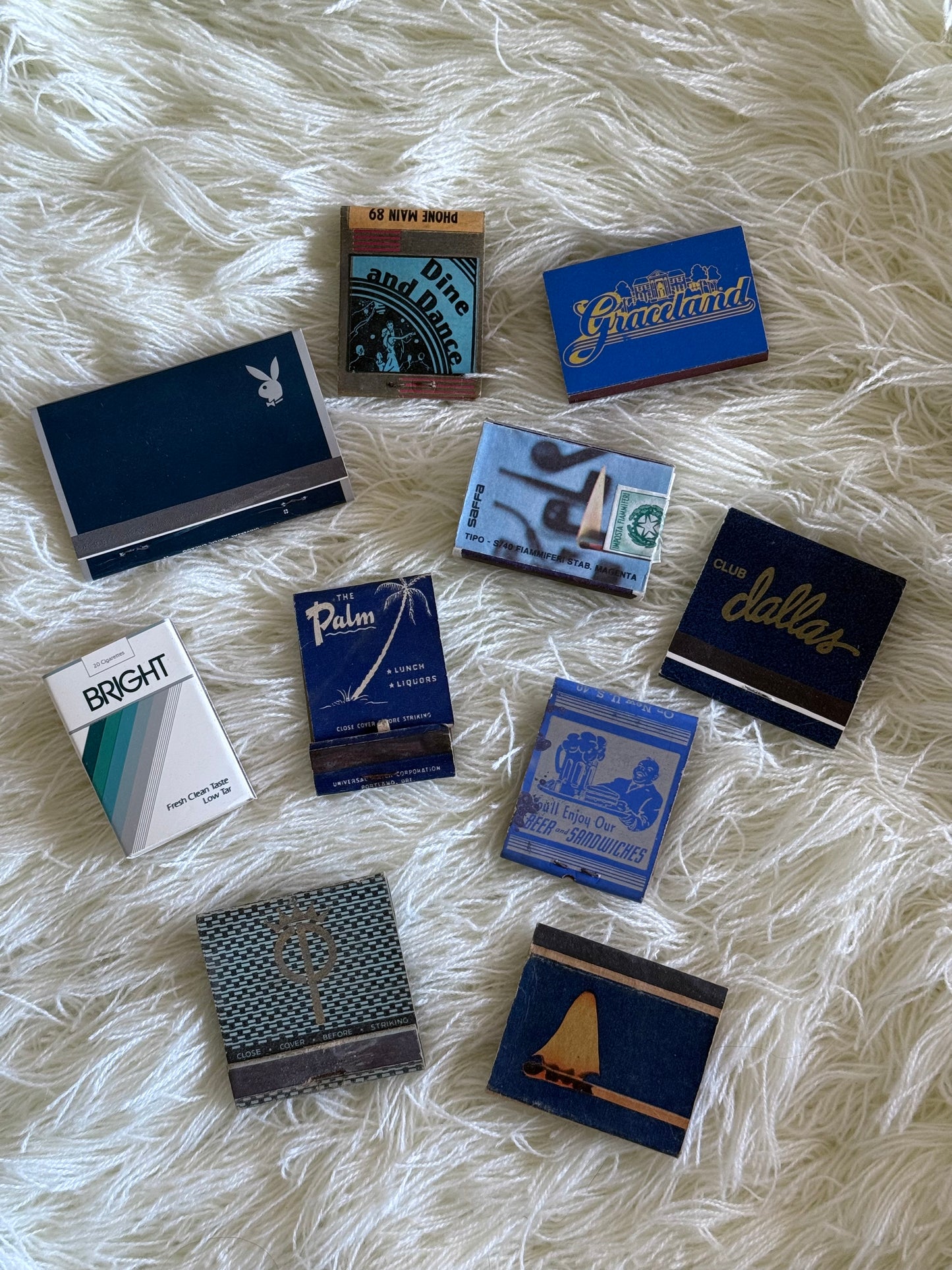 Curated Vintage Matchbooks - Variety 1