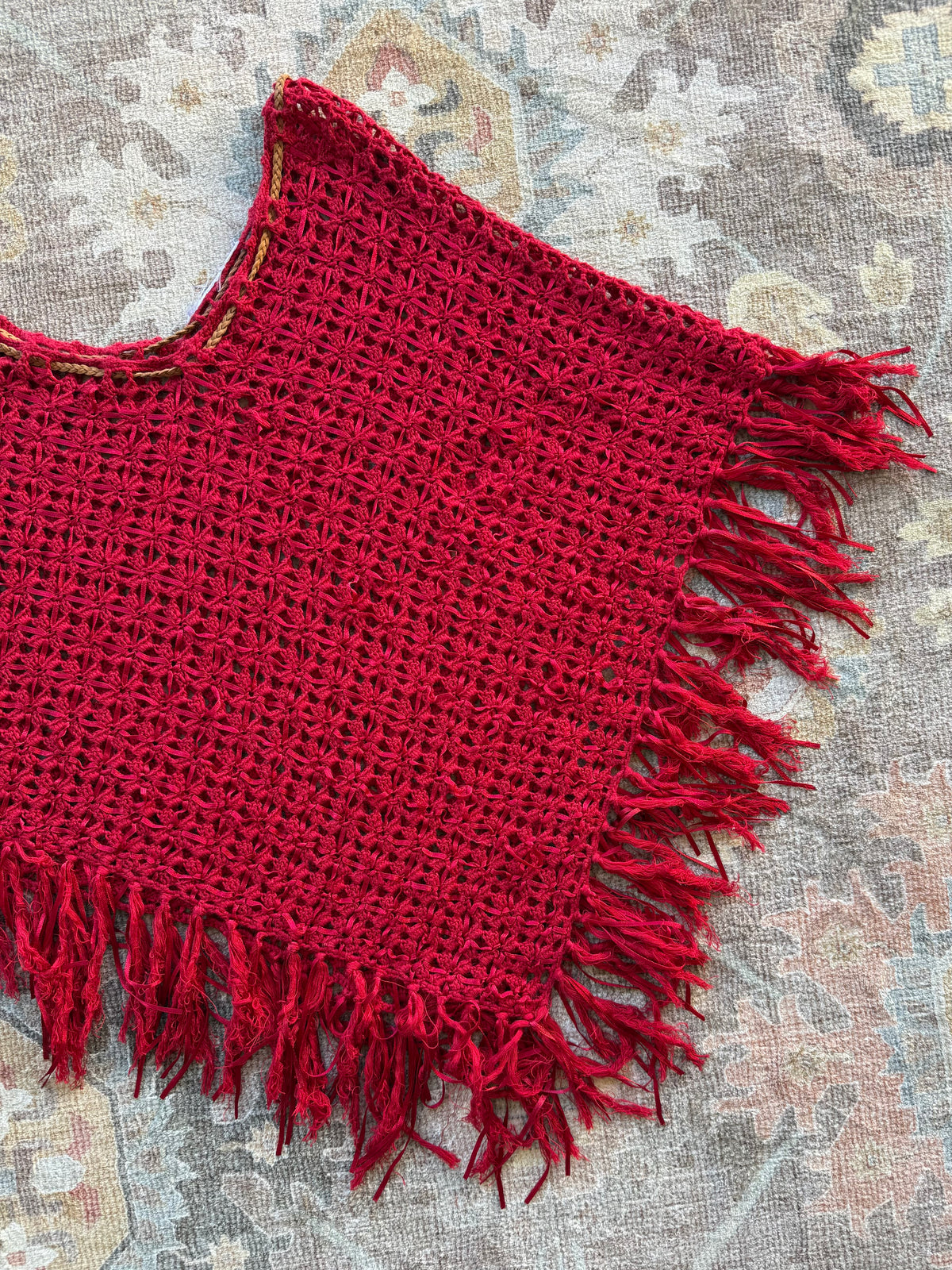 Crochet Poncho - OS