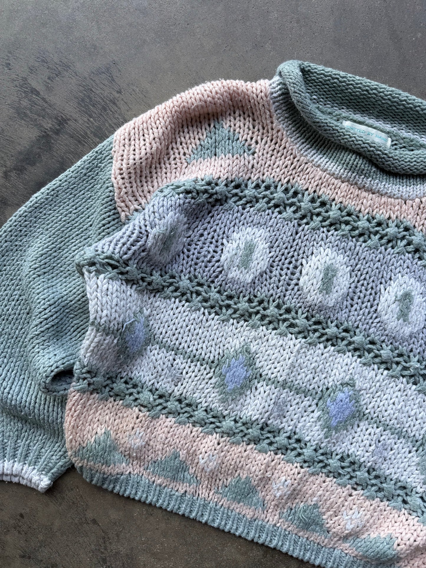 Roll Neck Sweater - M