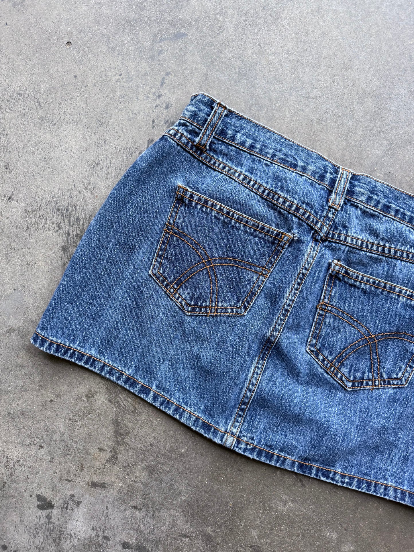 Denim Mini Skirt - 29