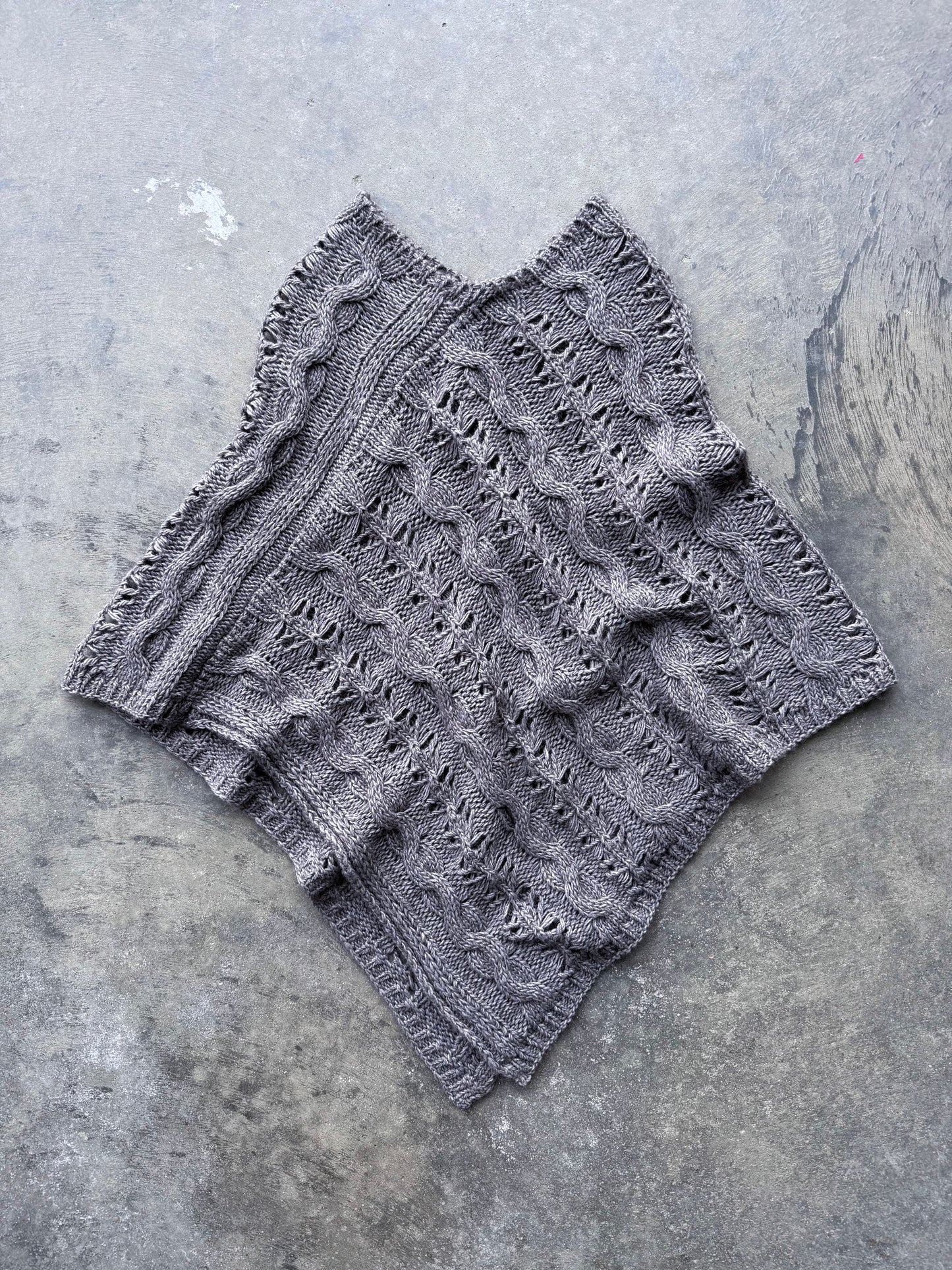 Crochet Poncho - OS