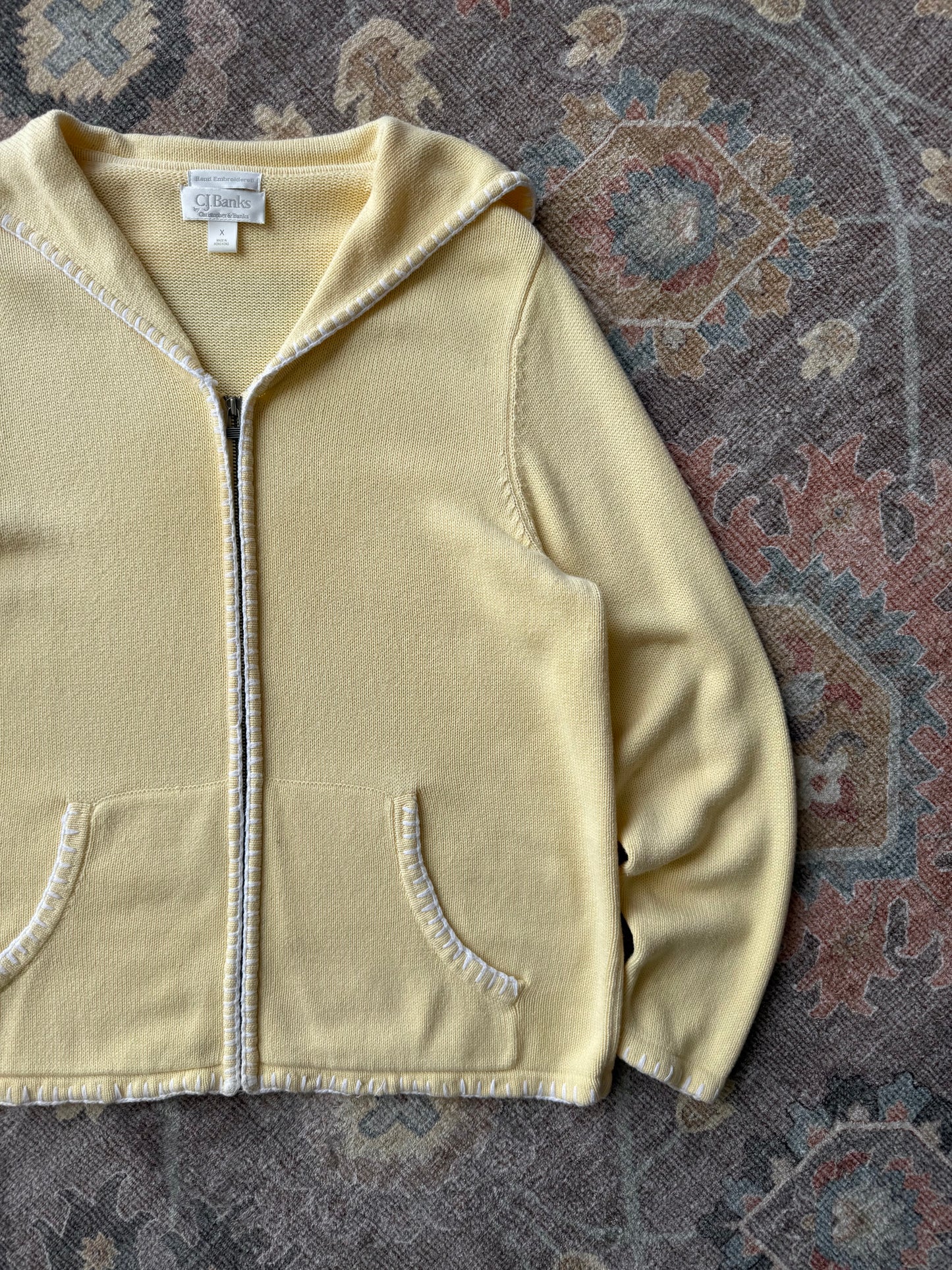 Zip Up Cardigan - XL