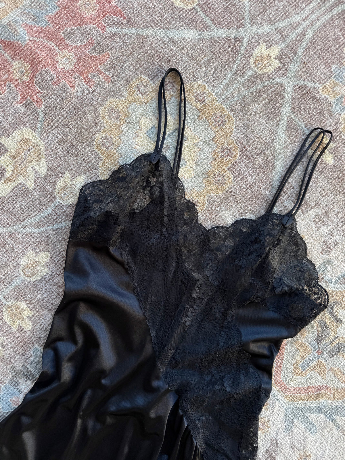 Lace Slip Dress - M