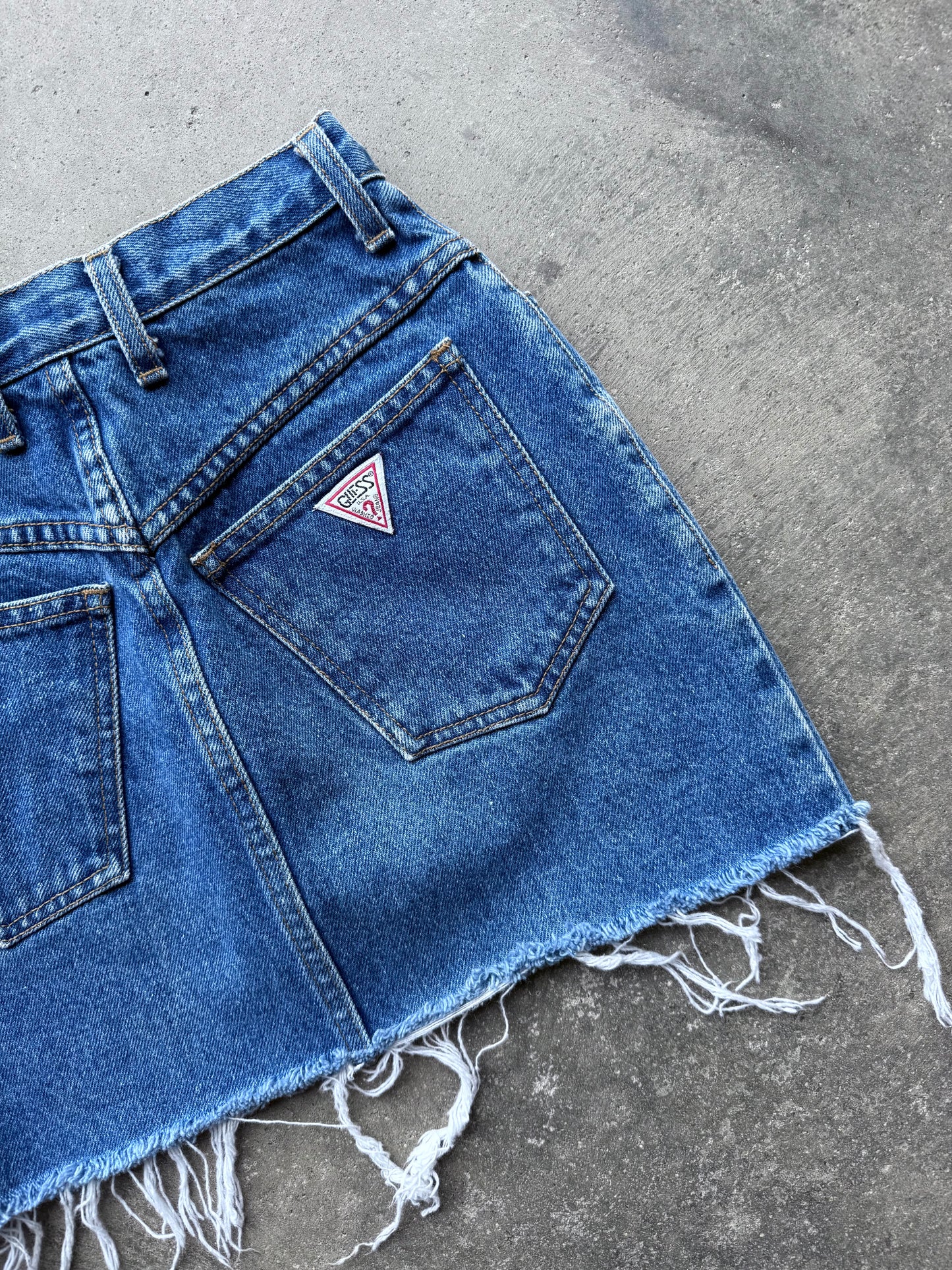 Denim Mini Skirt - 24