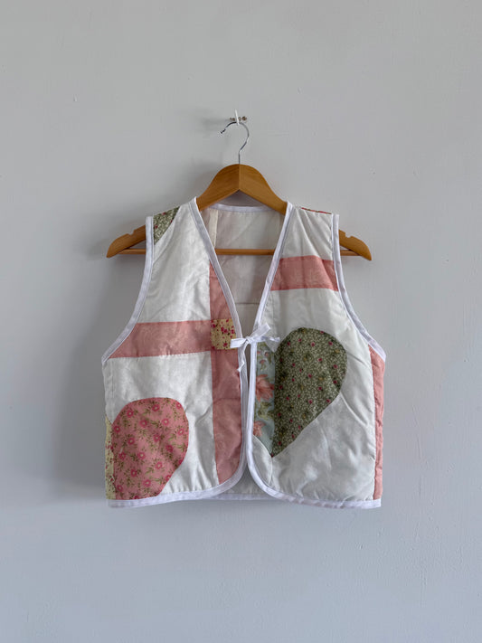 Quilt Tie Vest - M