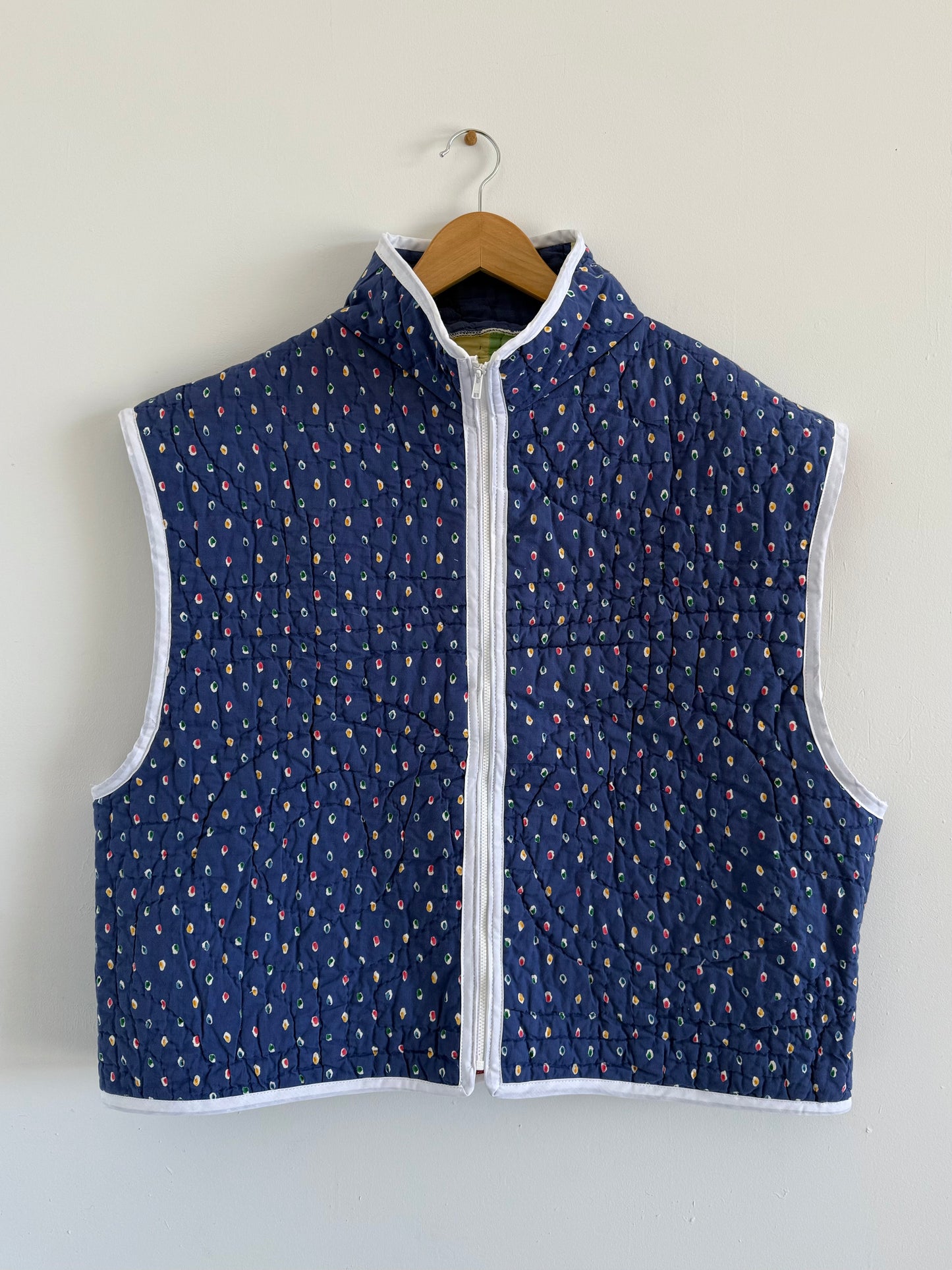 Quilt Zip Up Vest - 2XL