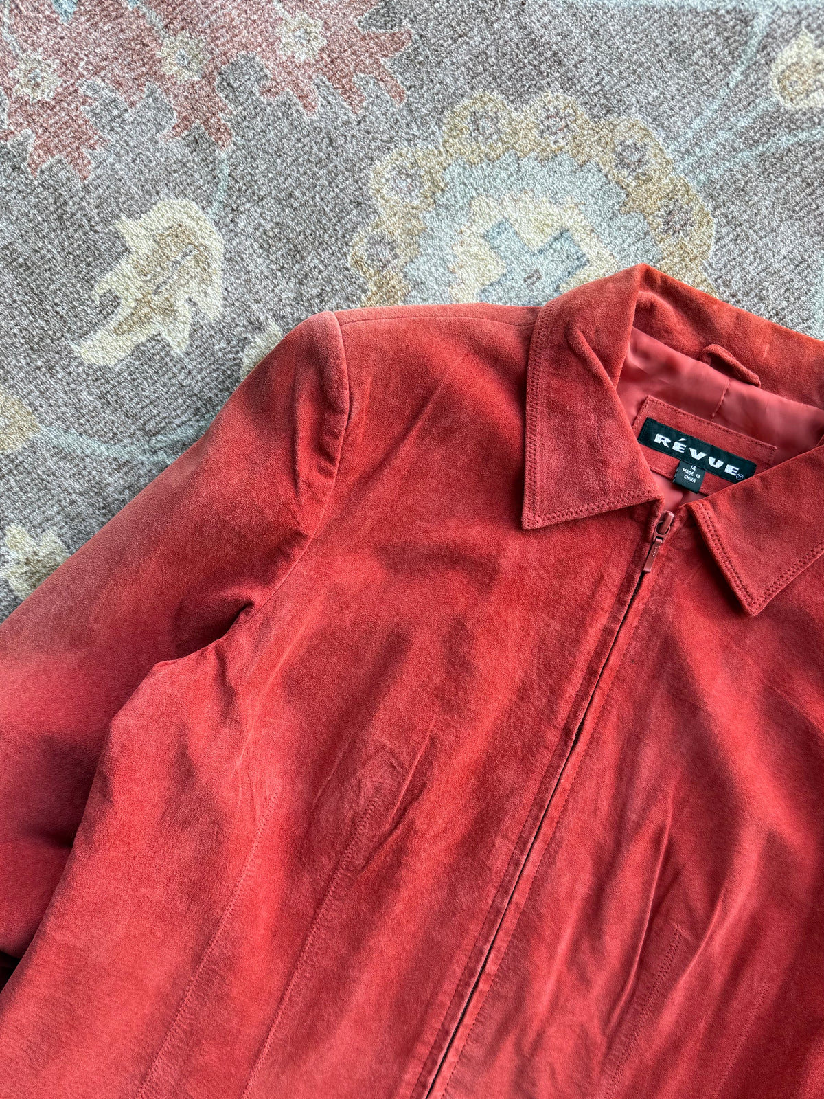 Suede Jacket - L