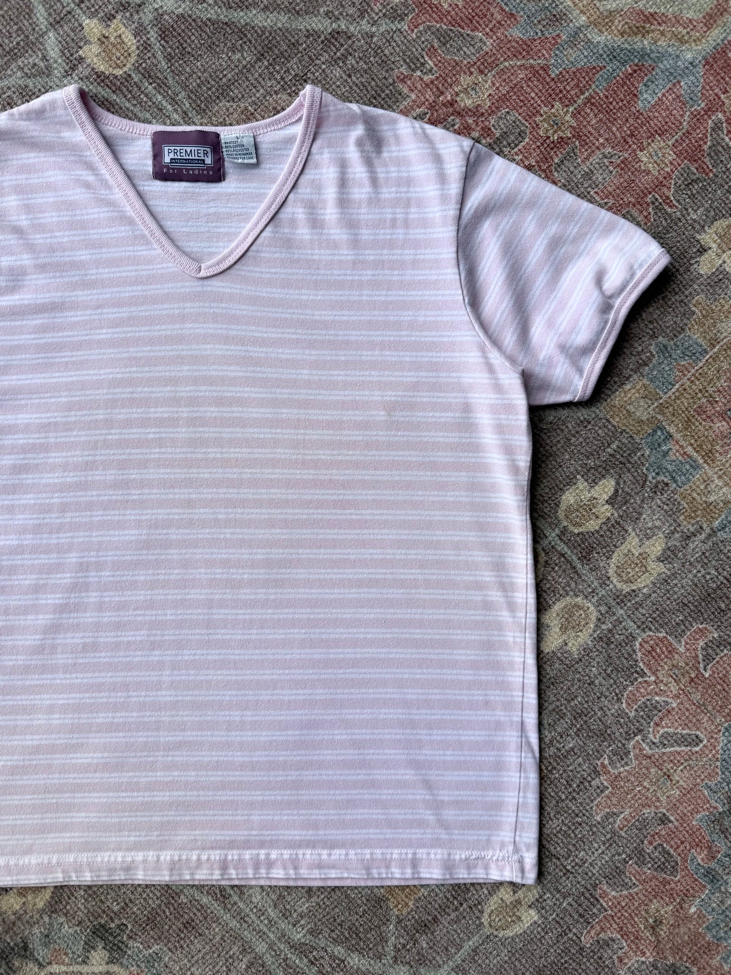 Striped Tee - L