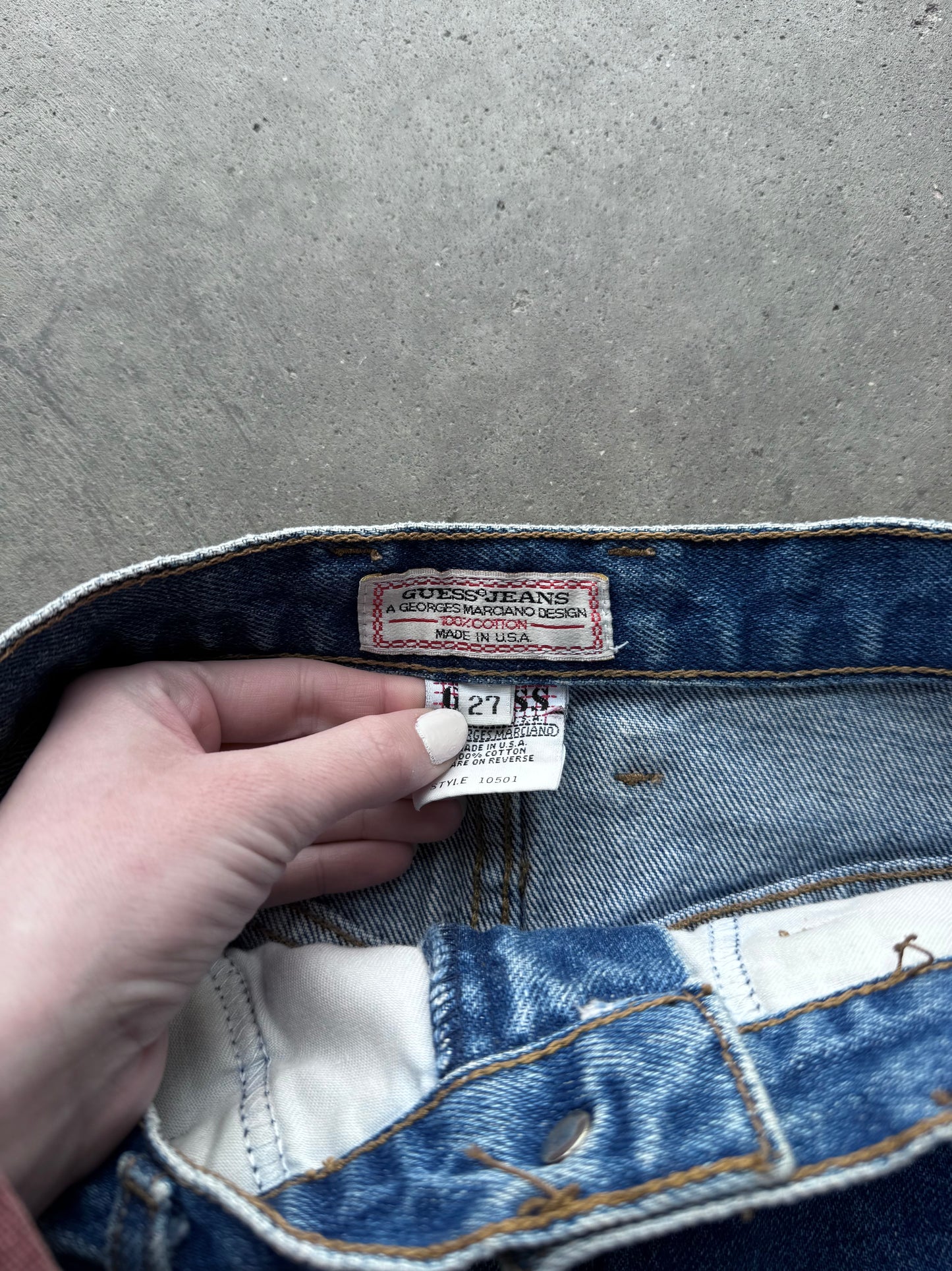 Denim Mini Skirt - 24