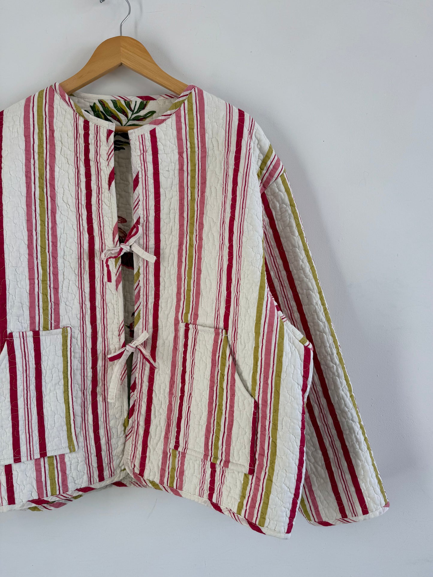 Quilt Tie Jacket - XL