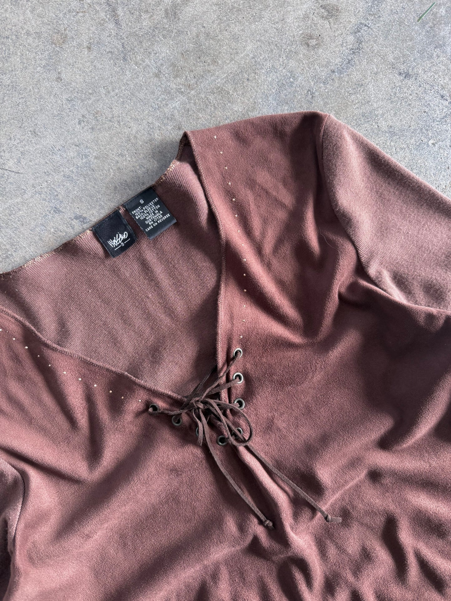 Lace Up Longsleeve - S