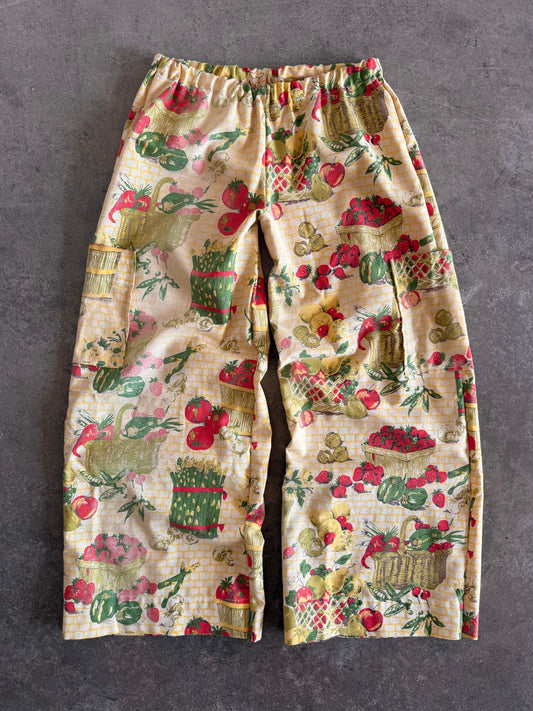 Wide Leg Sheet Pants - S/M