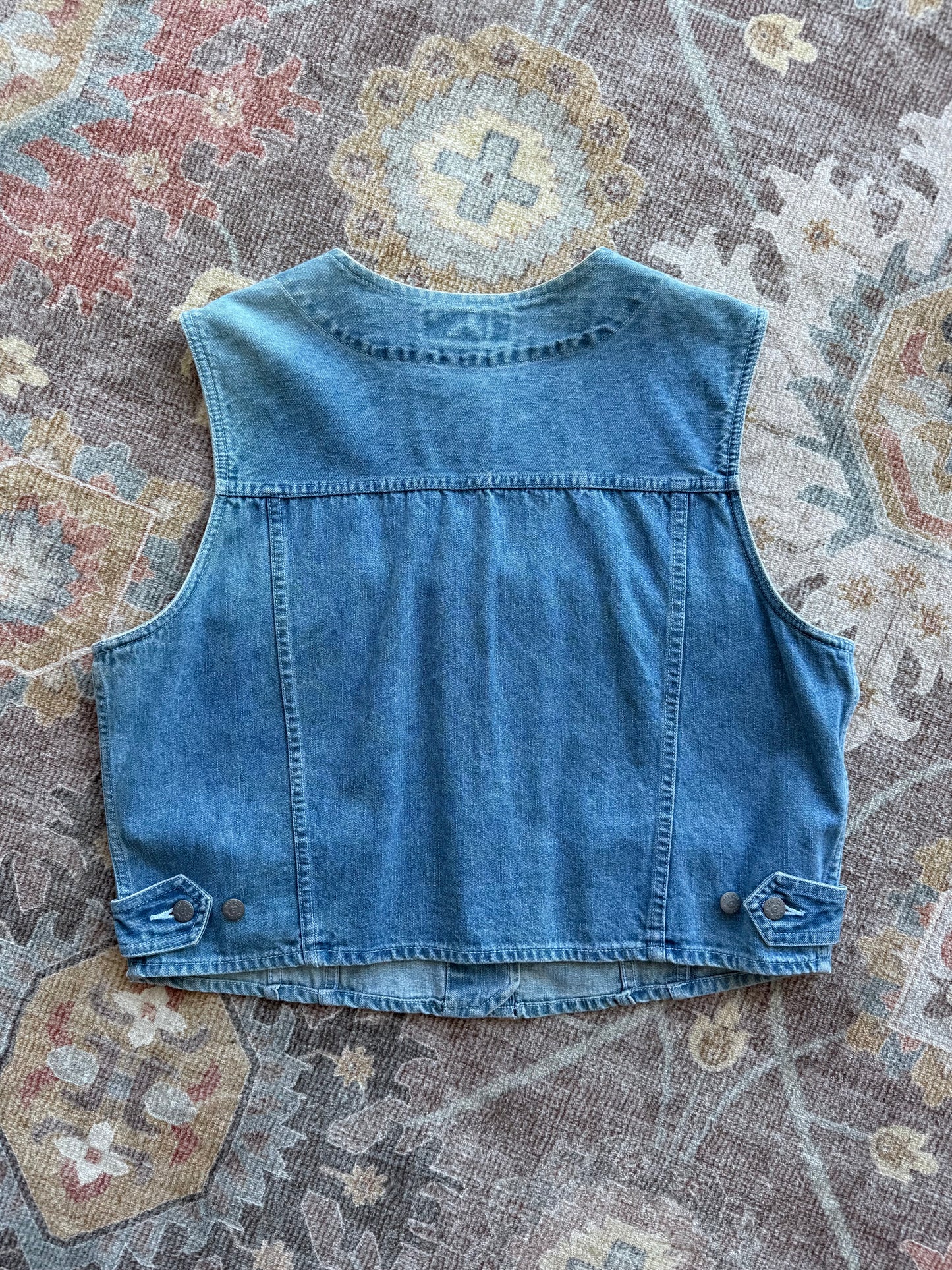 Denim Vest - L