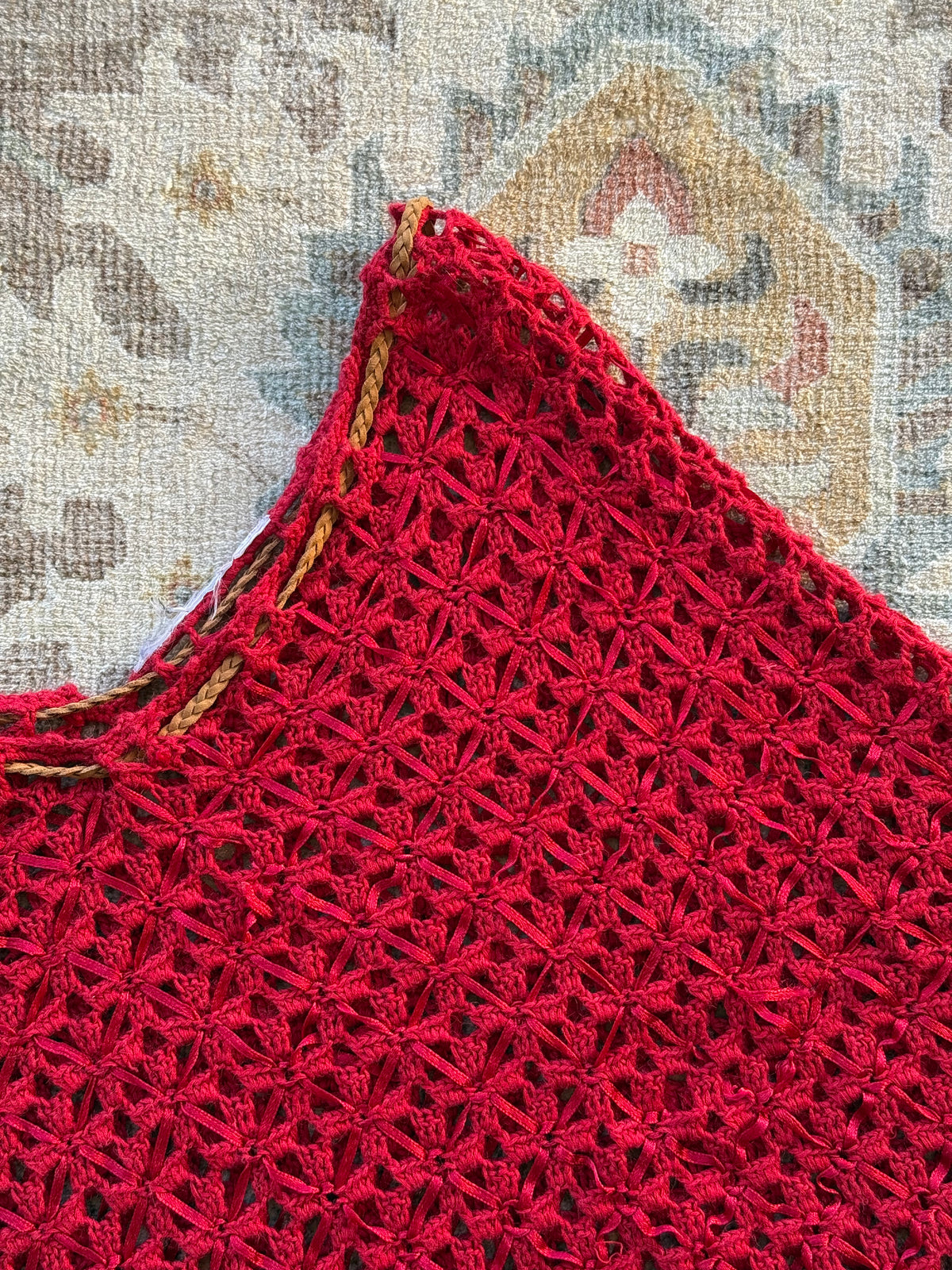 Crochet Poncho - OS