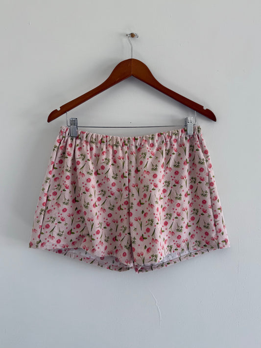 Floral Shorts - L