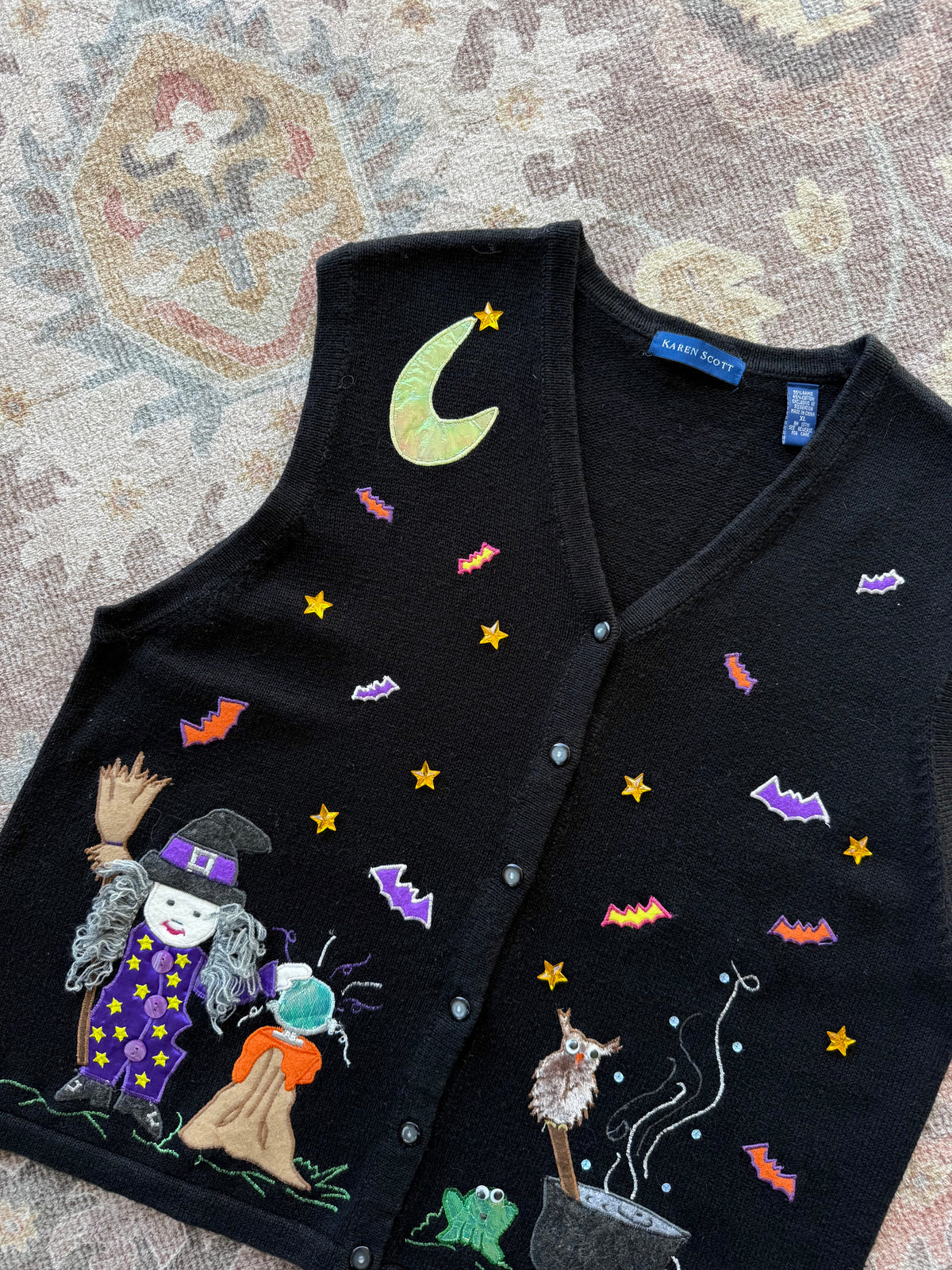 Halloween Sweater Vest - XL