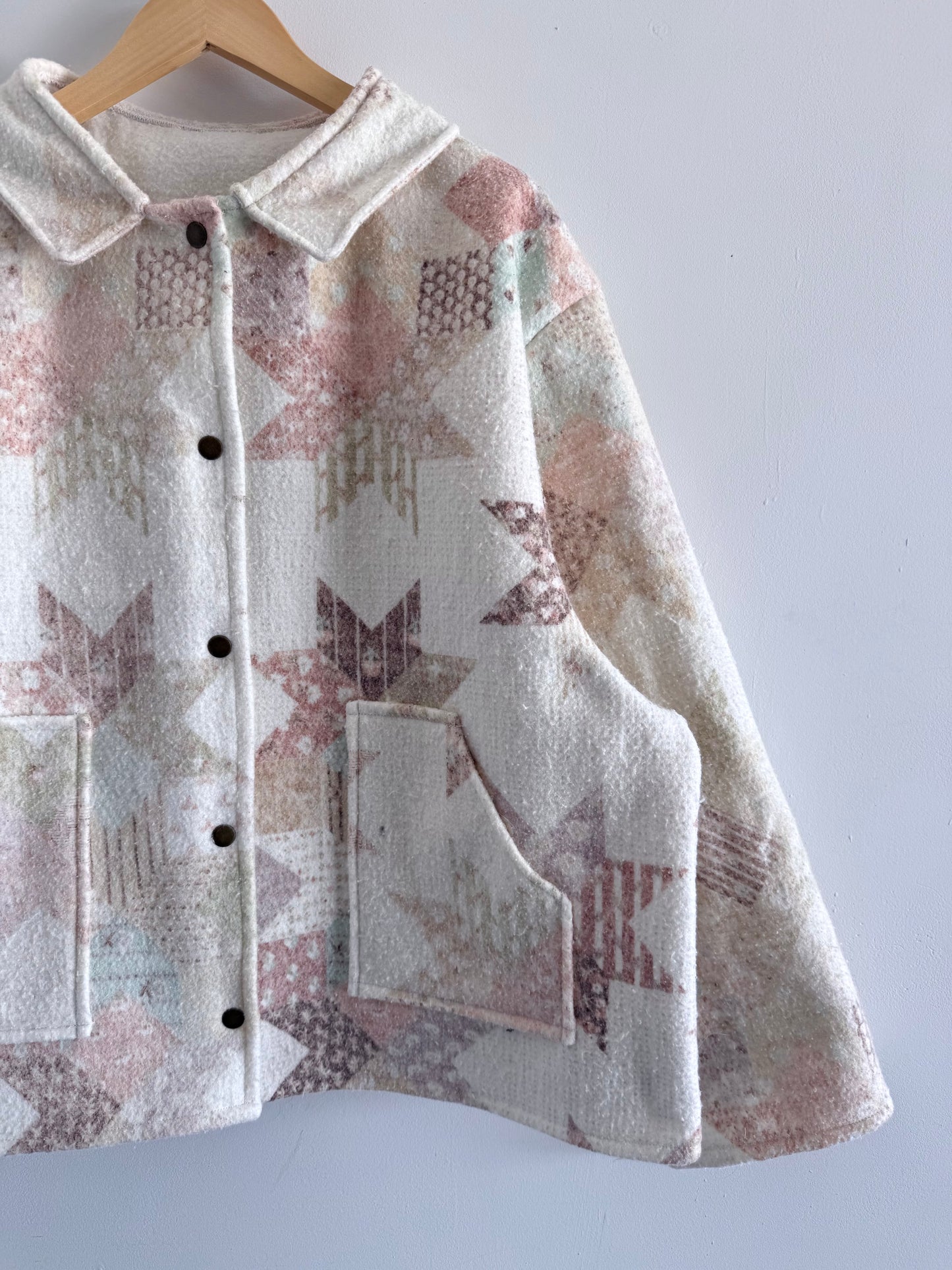 Blanket Button Snap Jacket - XL