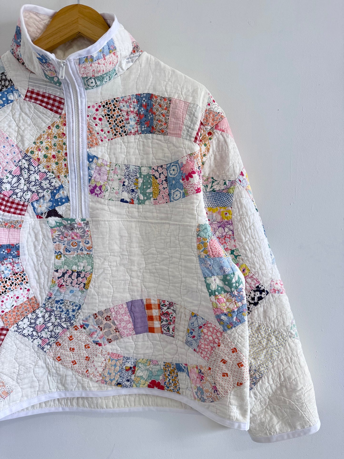 Quilt Quarter Zip - M