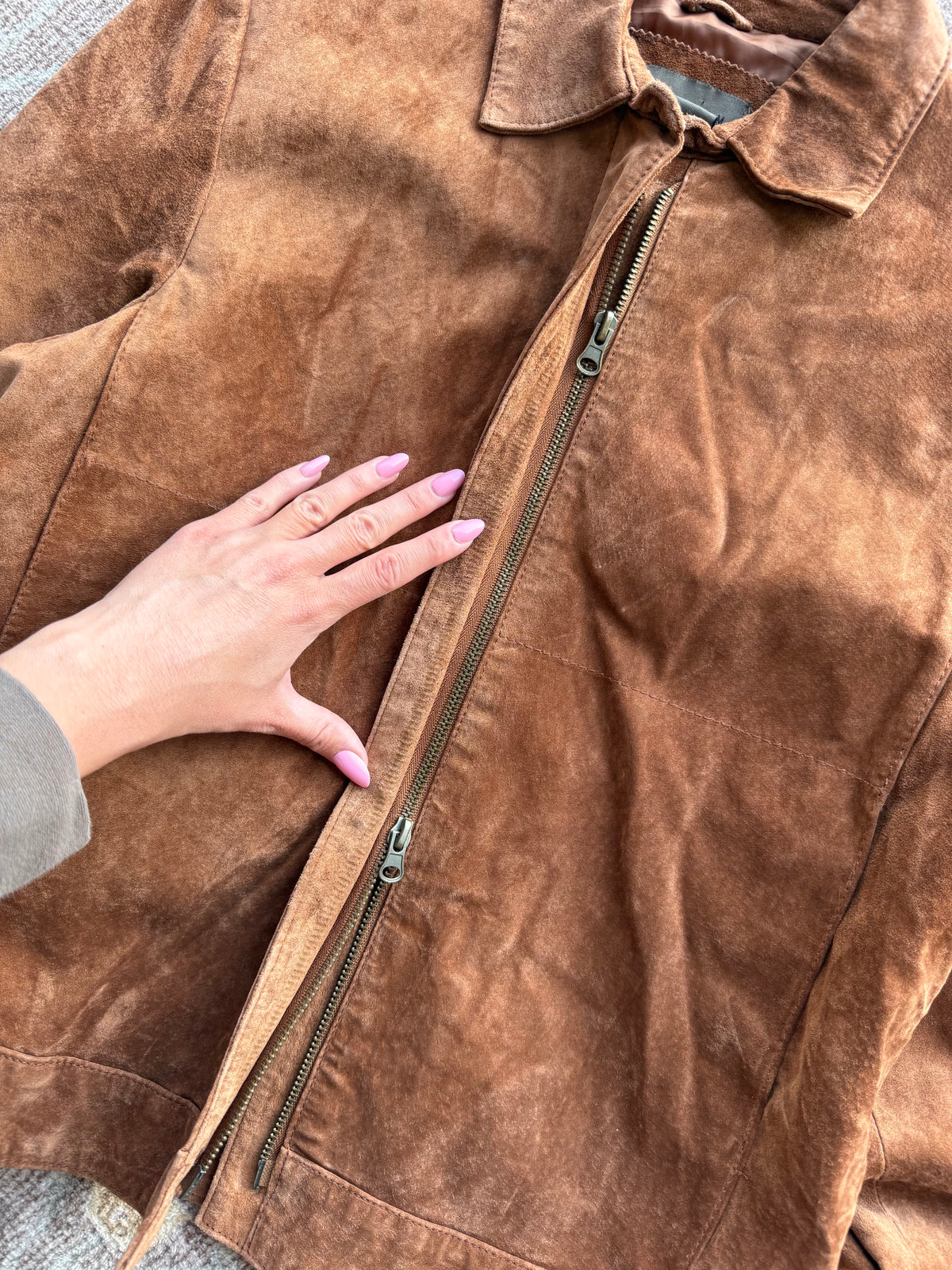 Suede Jacket - S