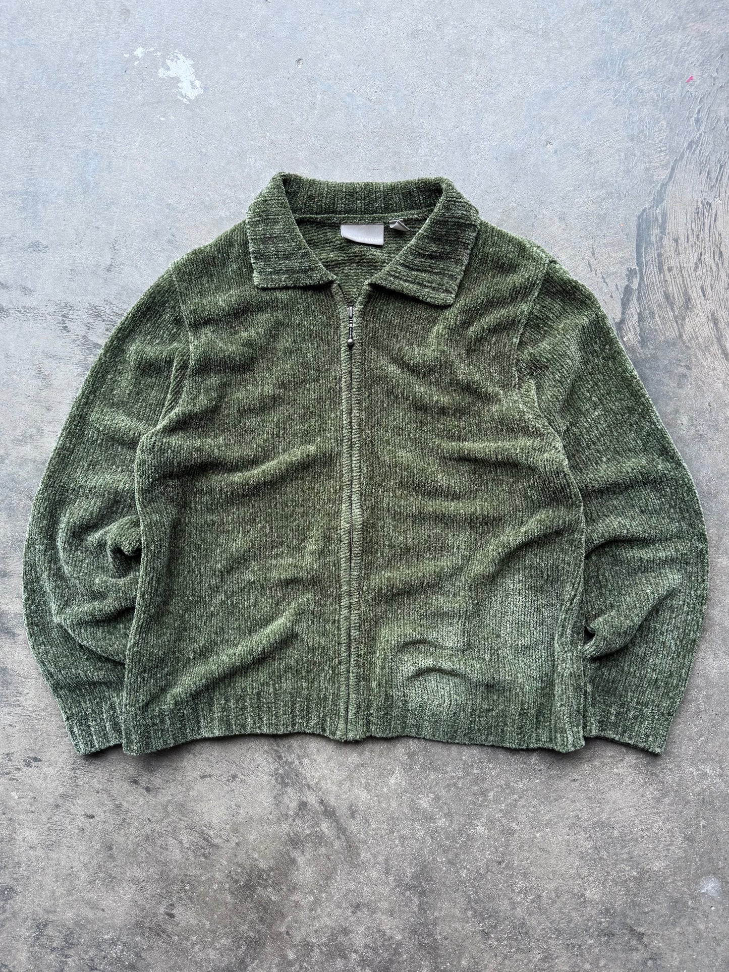 Zip Up Cardigan - XL