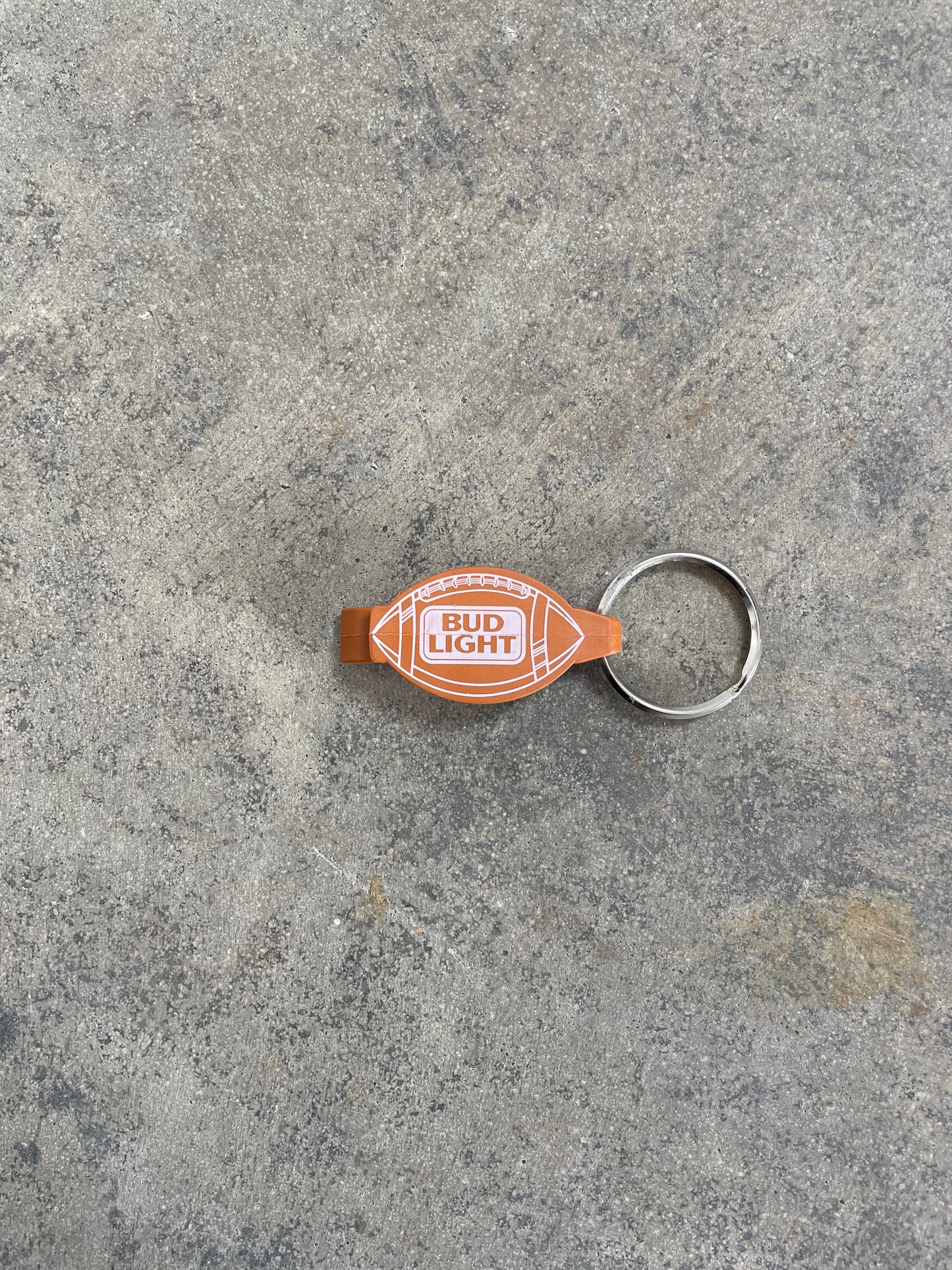 Bud Light Bottle Opener Keychain