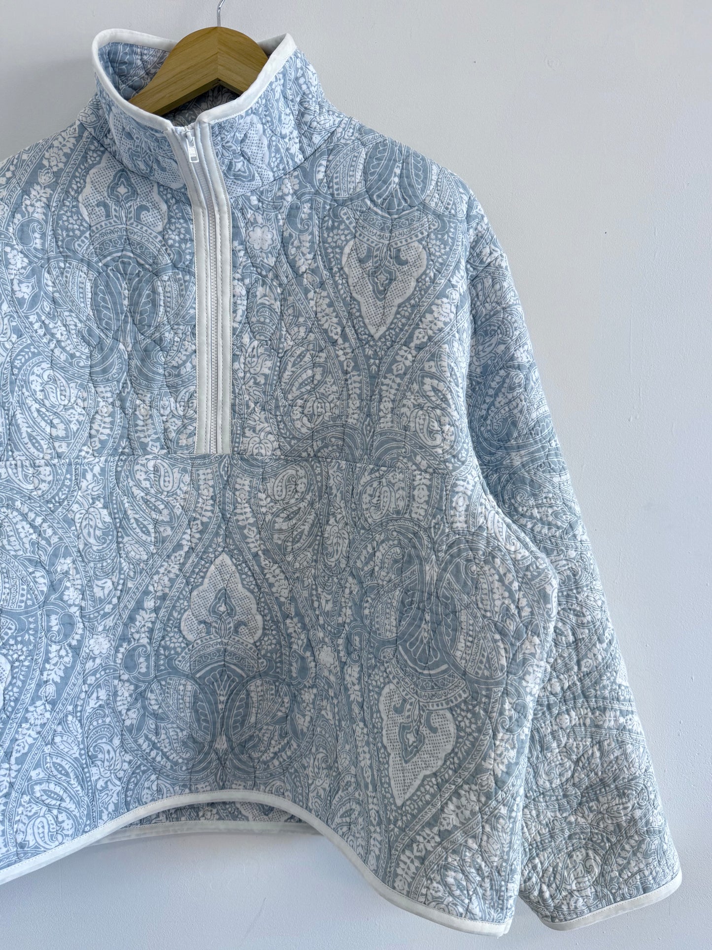 Quilt Quarter Zip - L