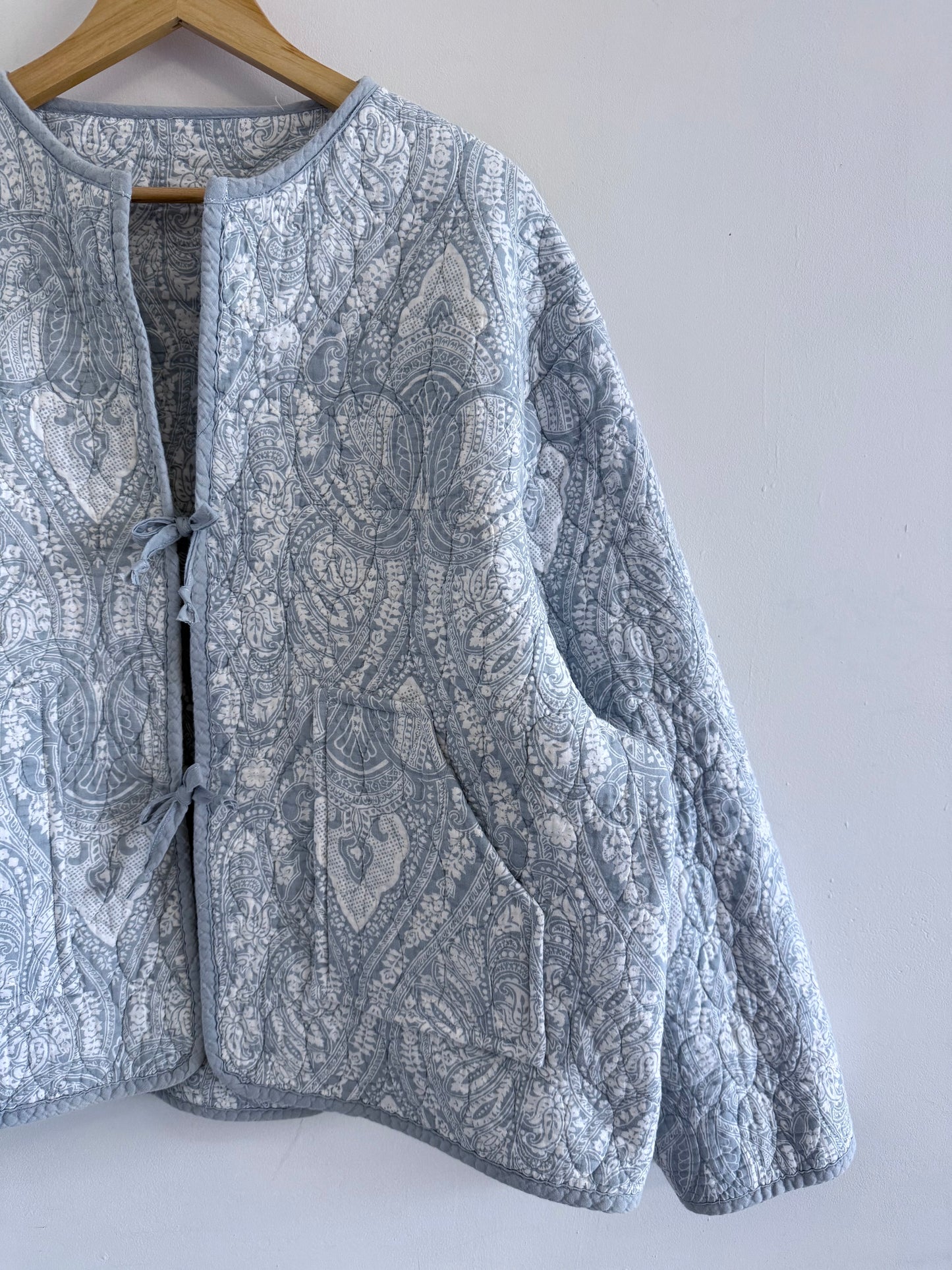 Quilt Tie Jacket - XL