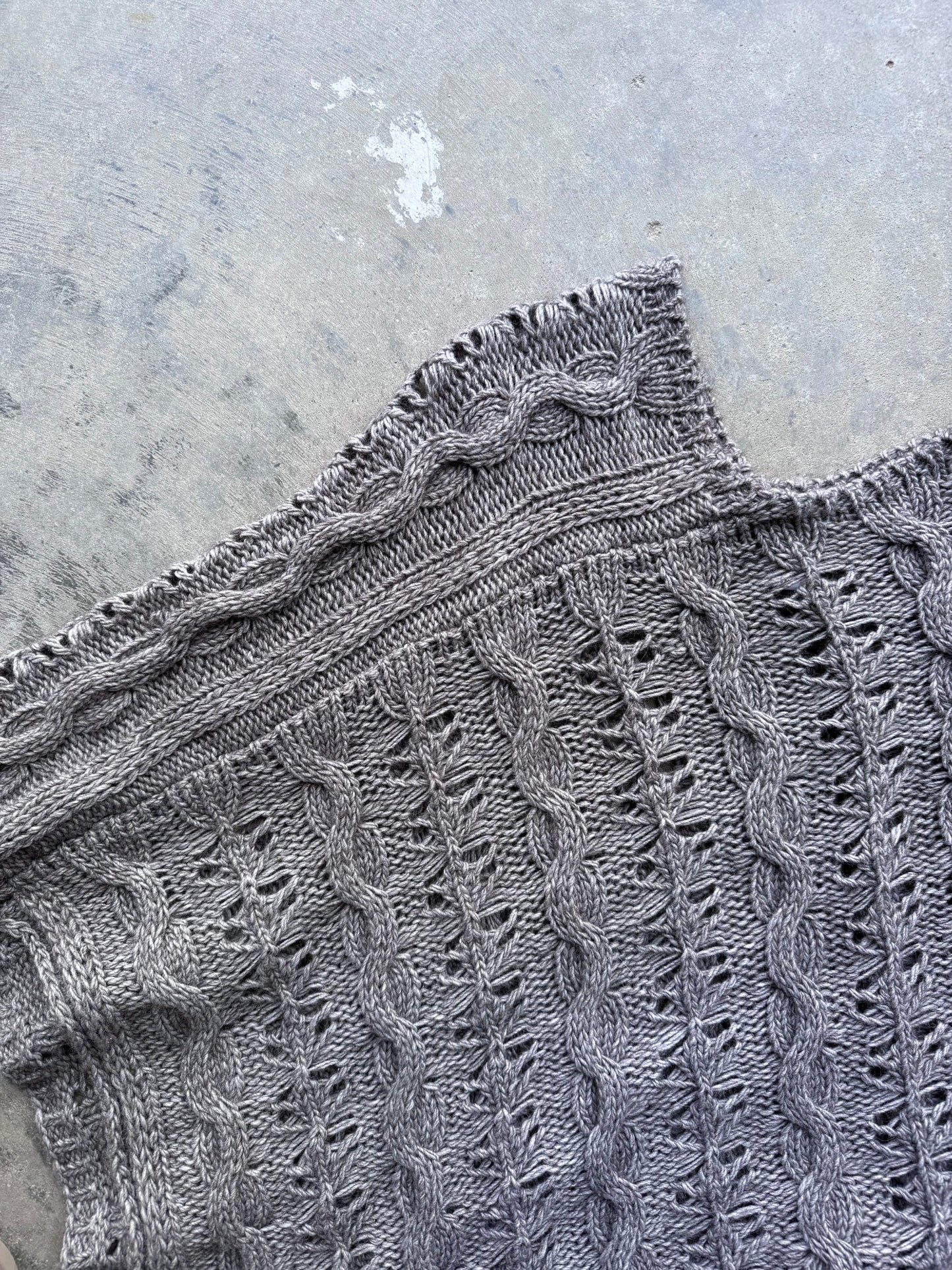 Crochet Poncho - OS