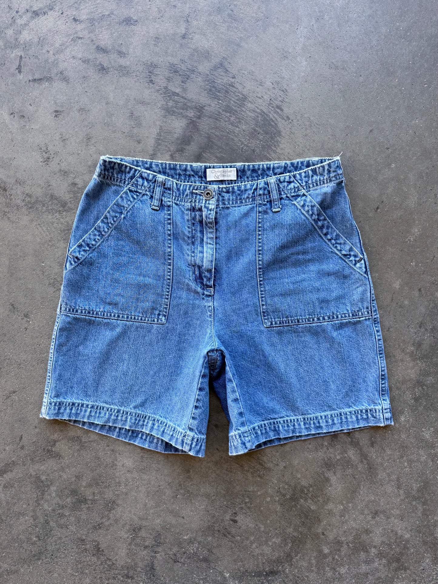 Cargo Denim Shorts - 29x6