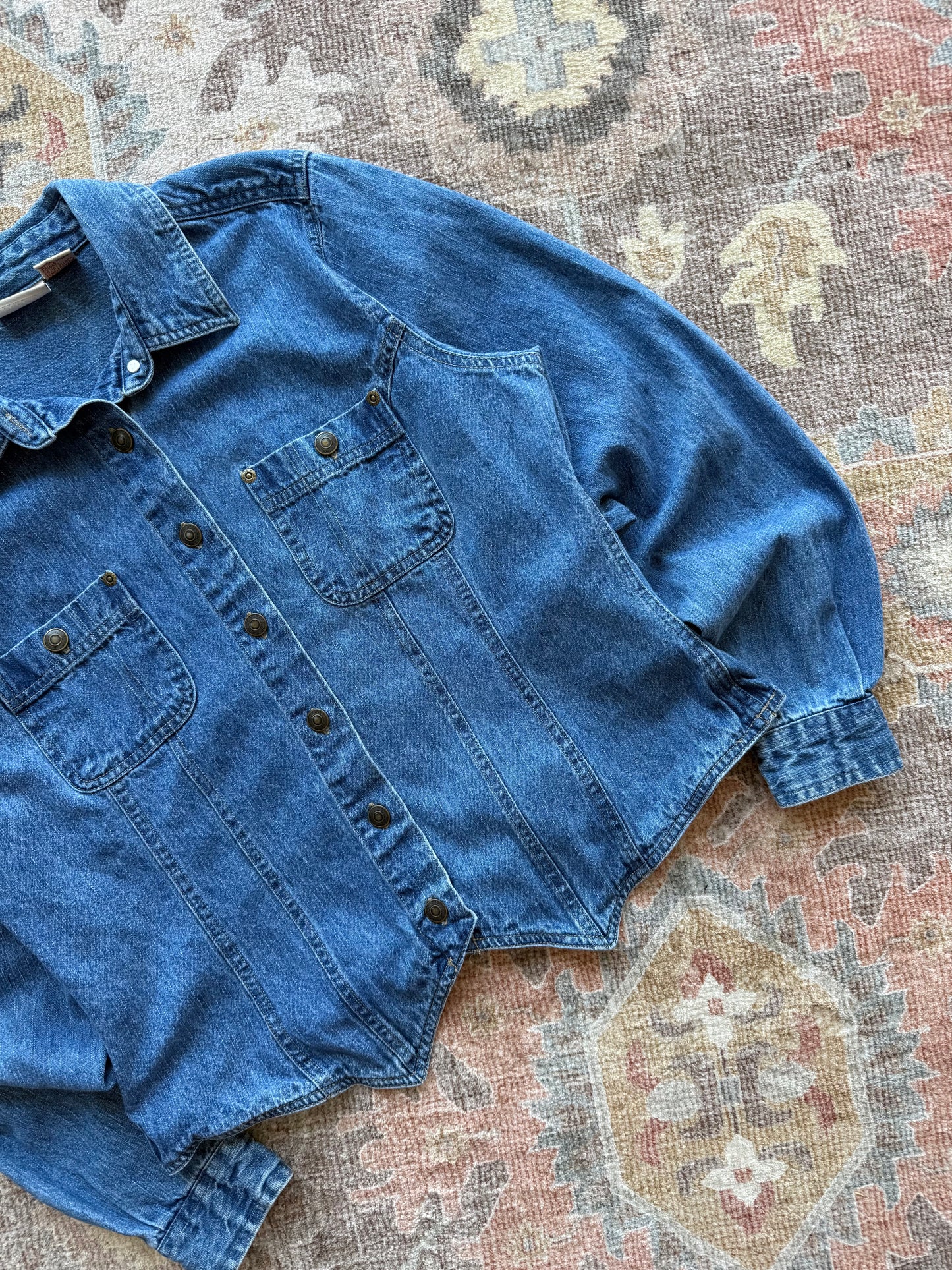 Denim Top - M