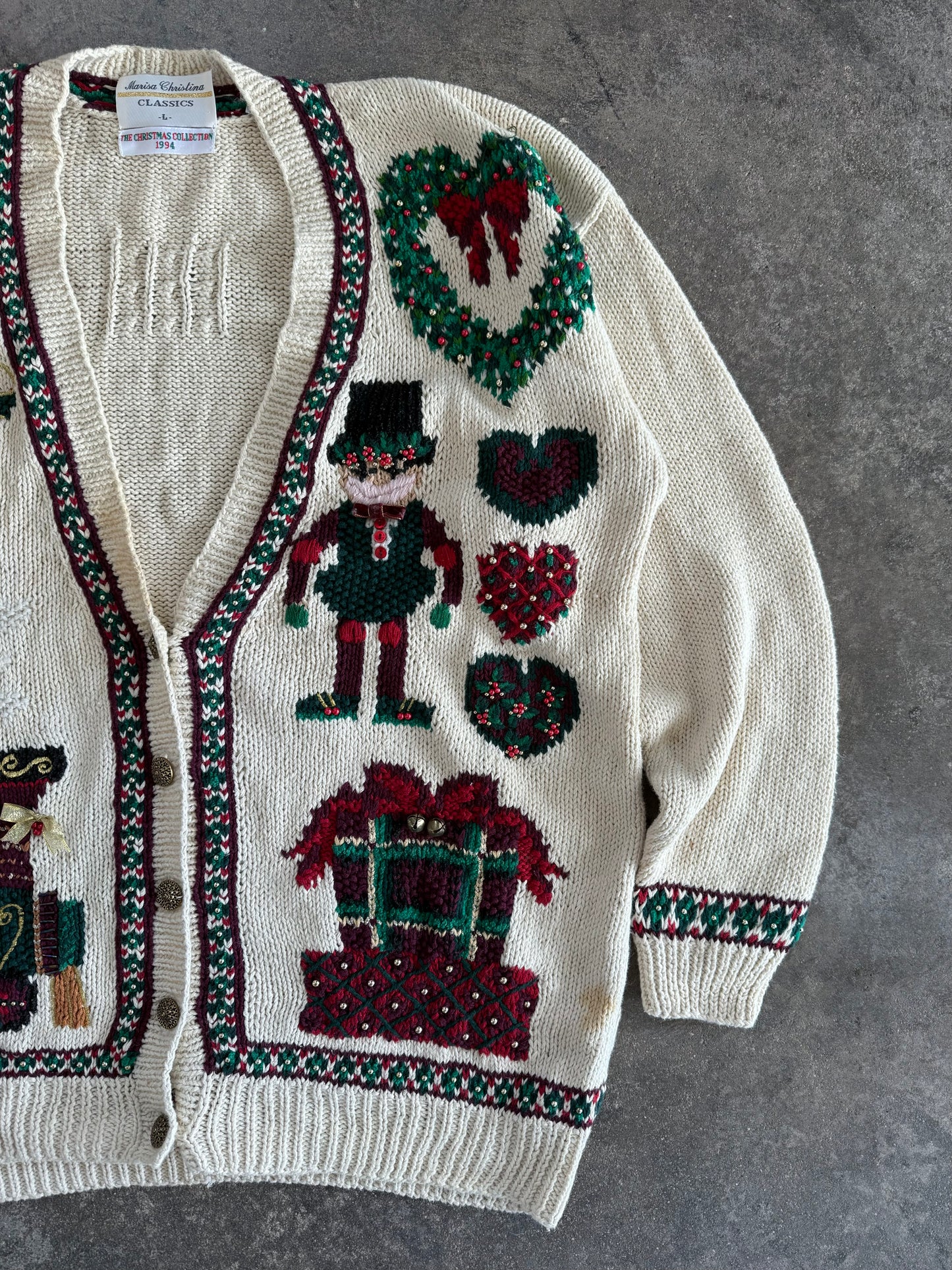 Christmas Cardigan - L