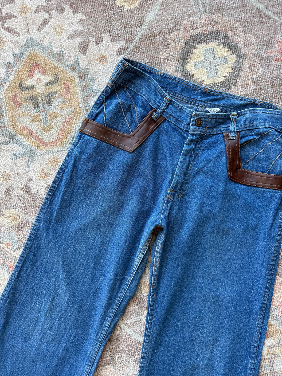 Vintage Wide Leg Jeans - 31x31