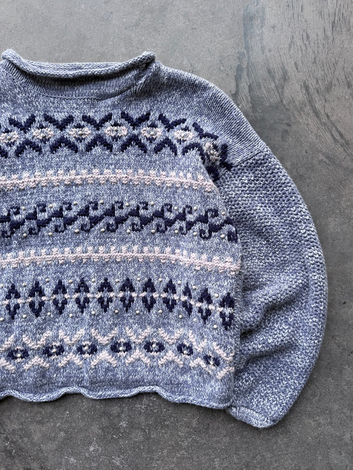 Rollneck Sweater - L