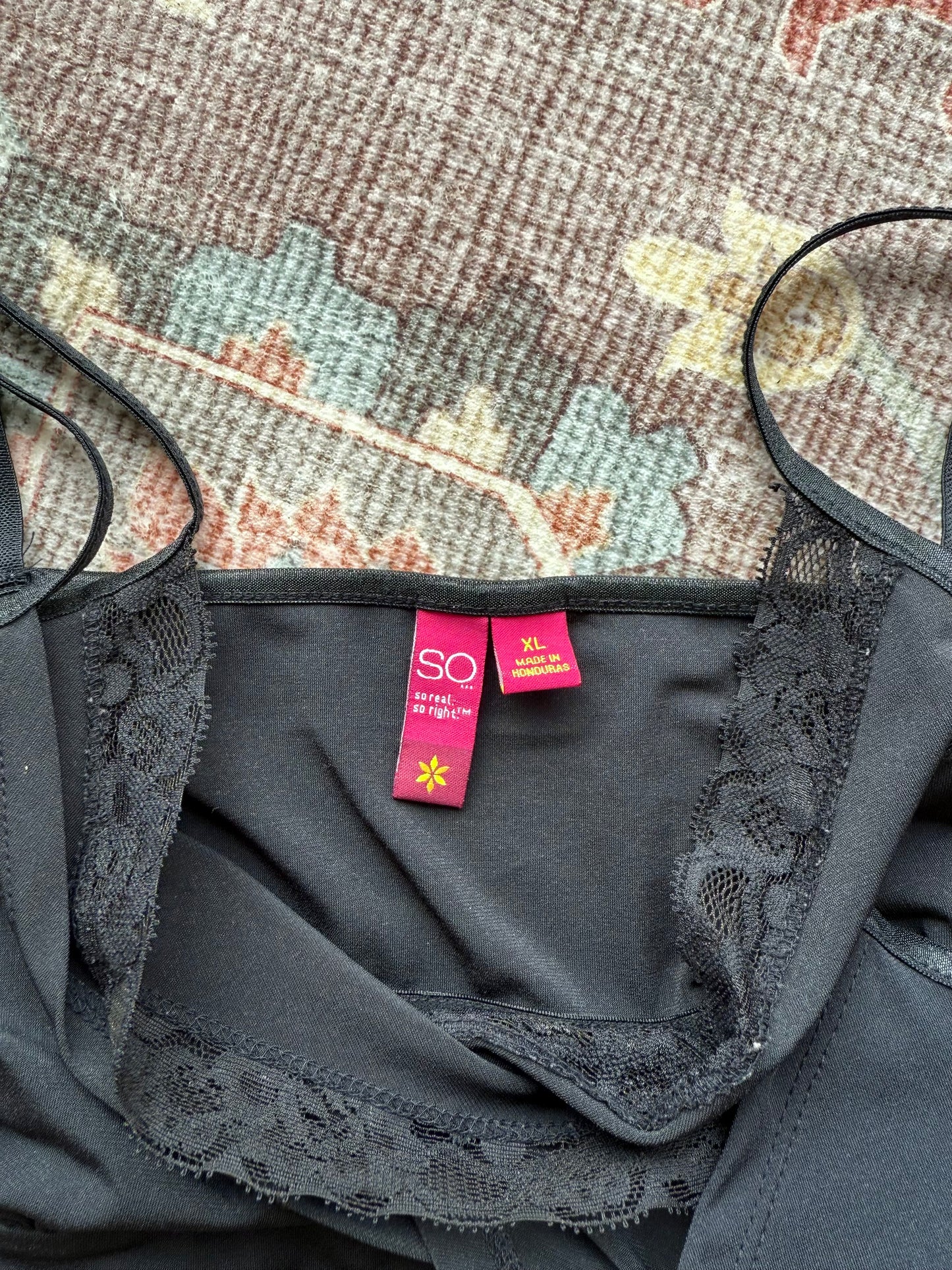 Lace Trim Tank - XL