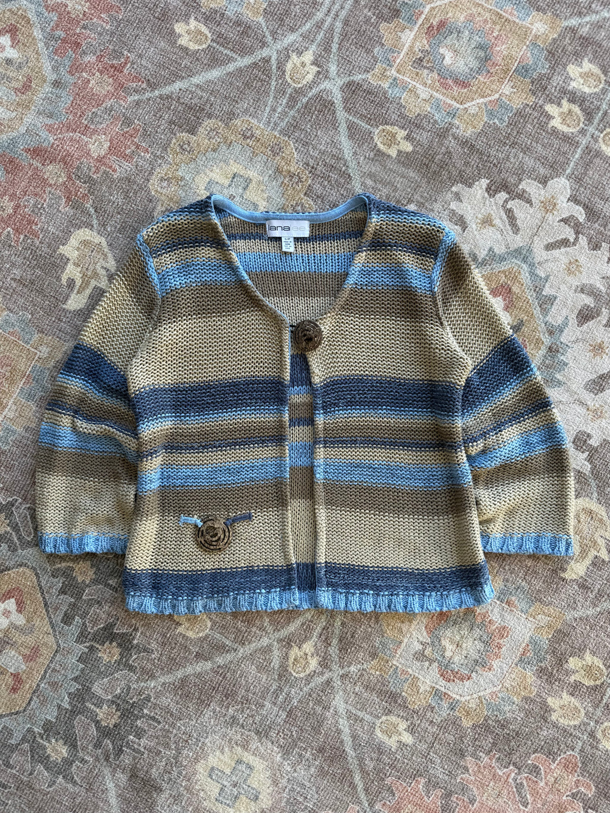 Striped Cardigan - S