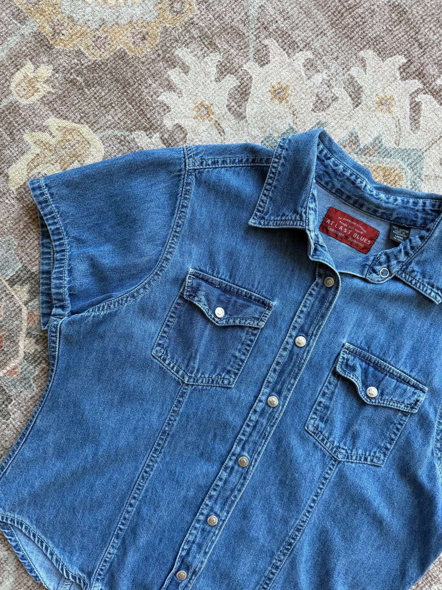 Denim Top - L