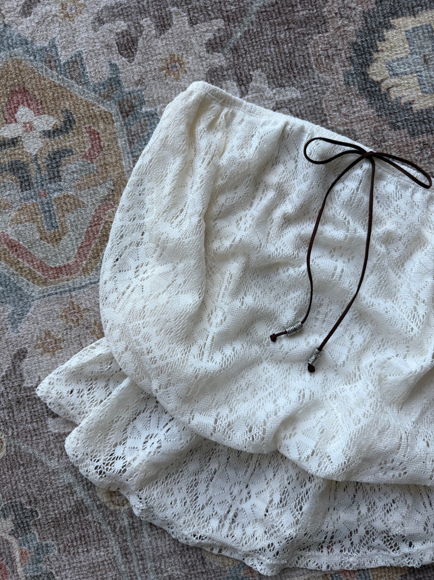 Lace Tube Top - M