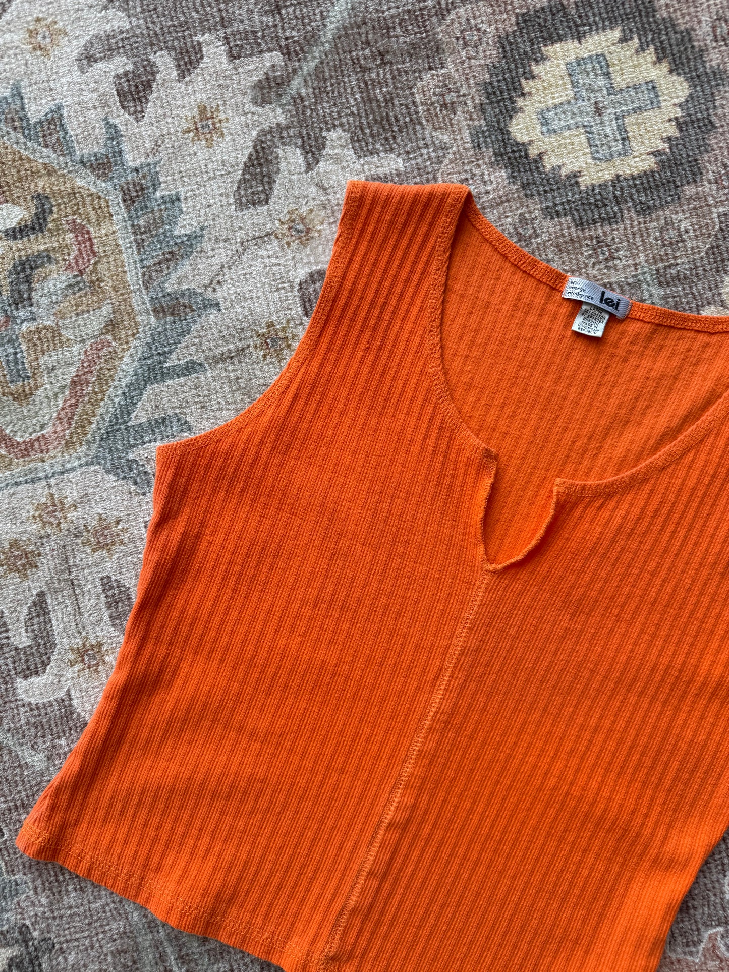Ribbed Tank - L