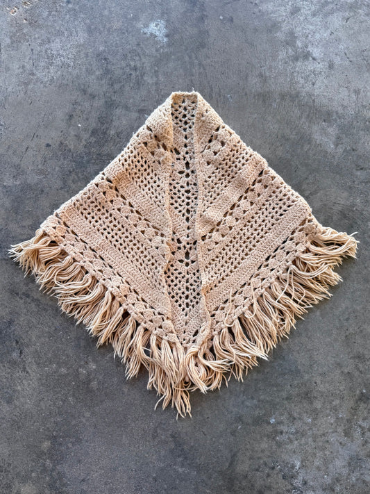 Crochet Poncho Shawl - One Size