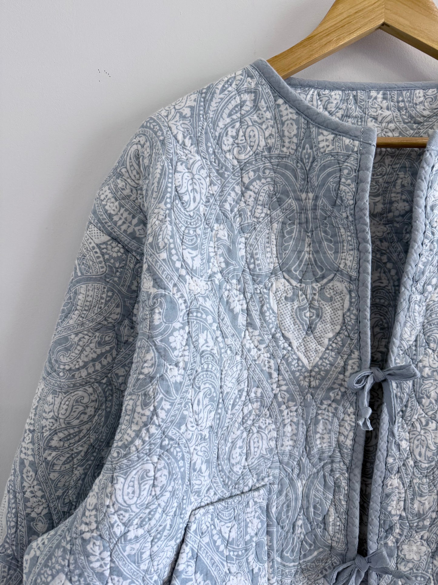 Quilt Tie Jacket - XL