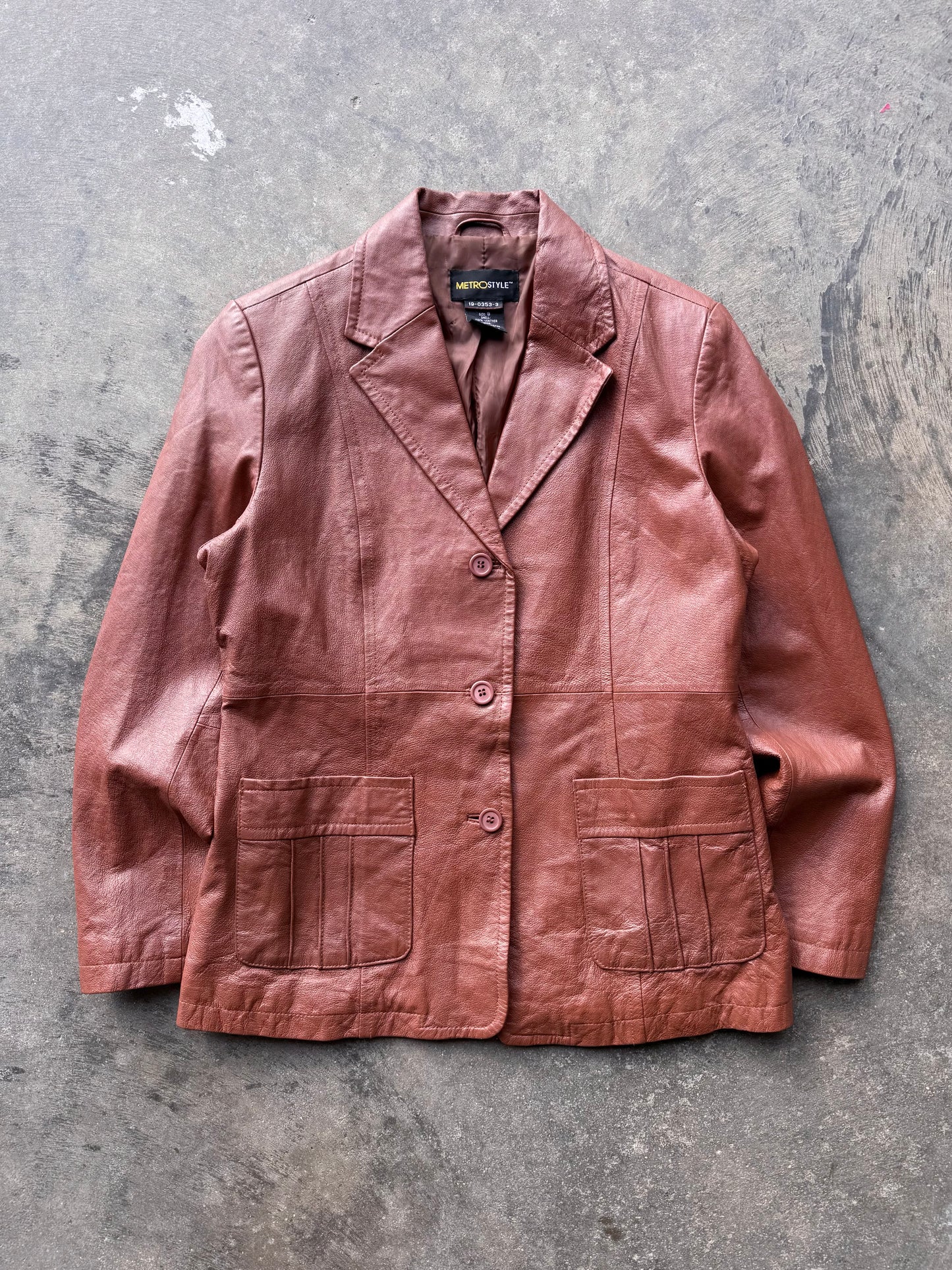 Leather Jacket - M
