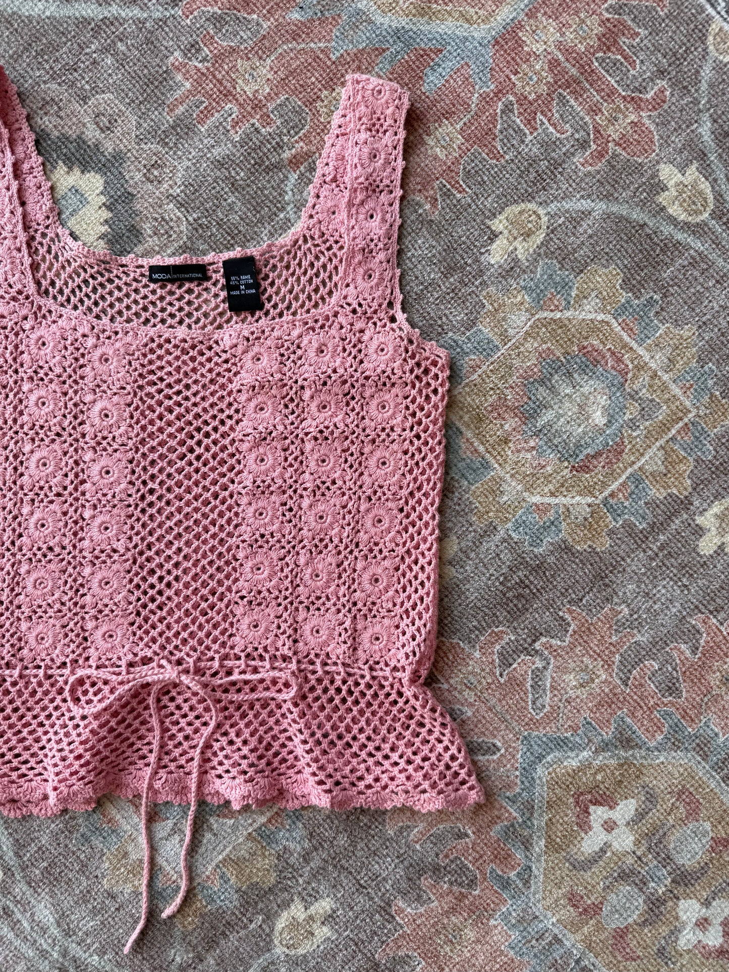 Crochet Tank - M