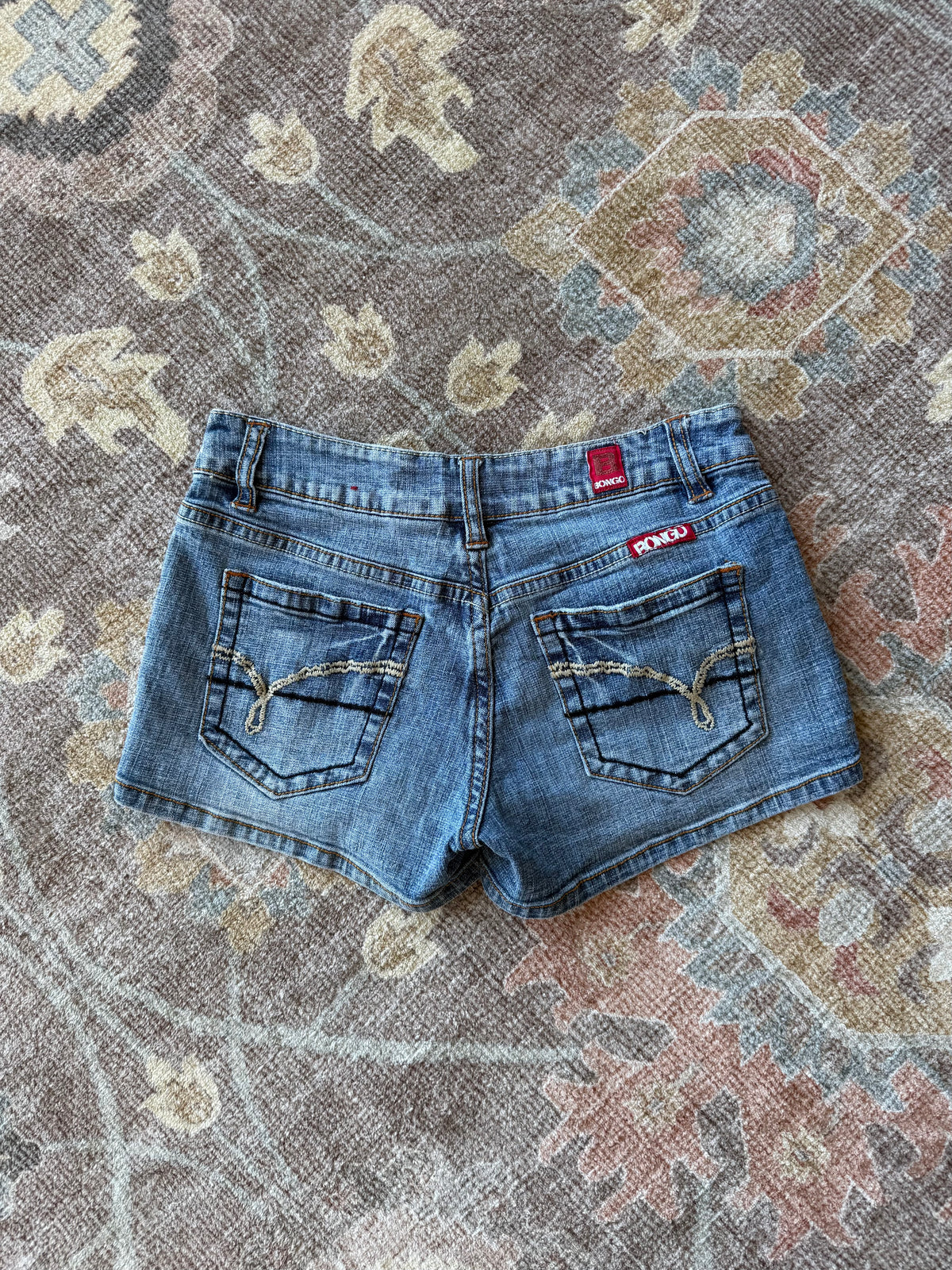 Micro Denim Shorts - 24” x 2”